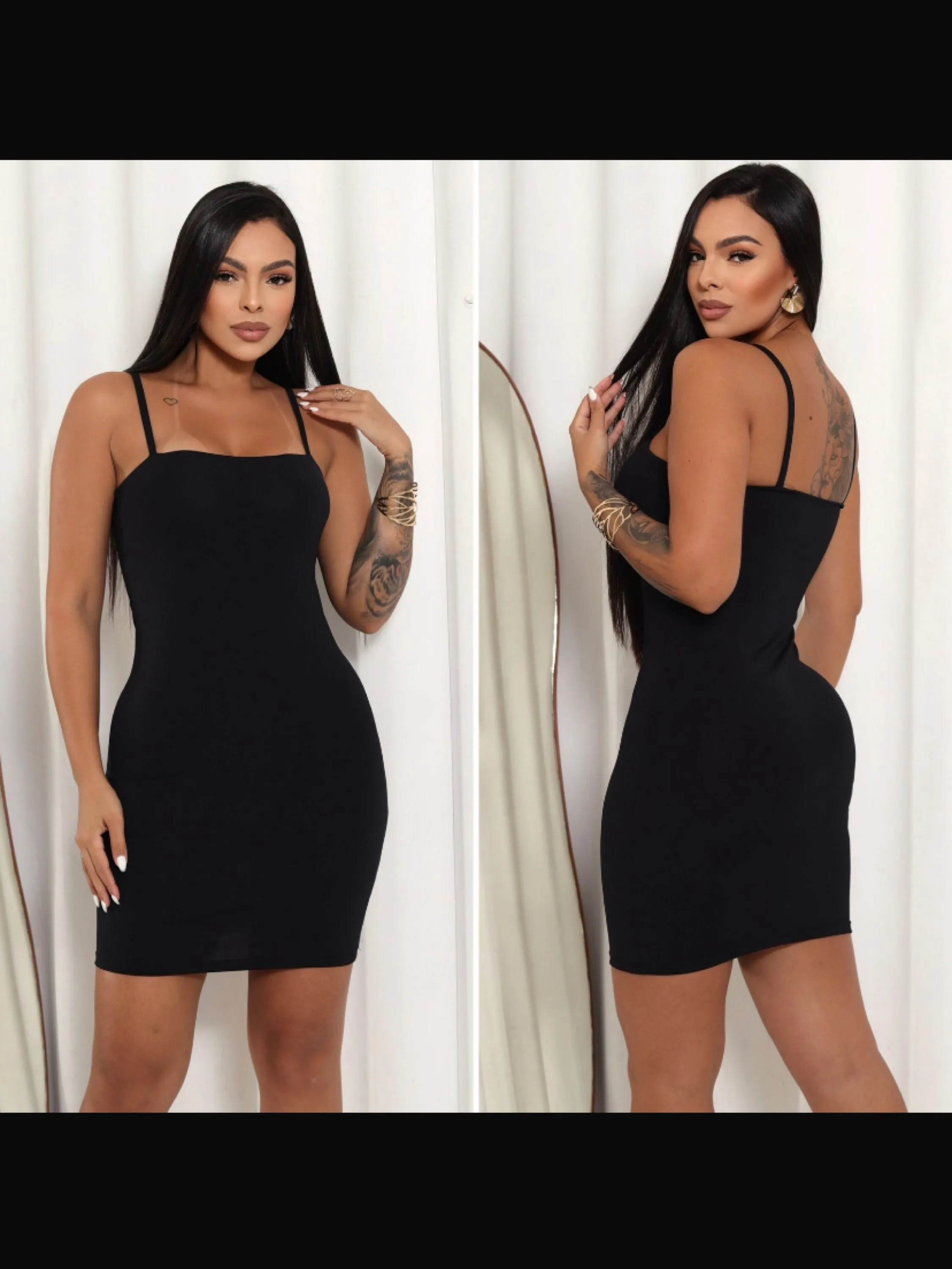 Vestido alça suplex