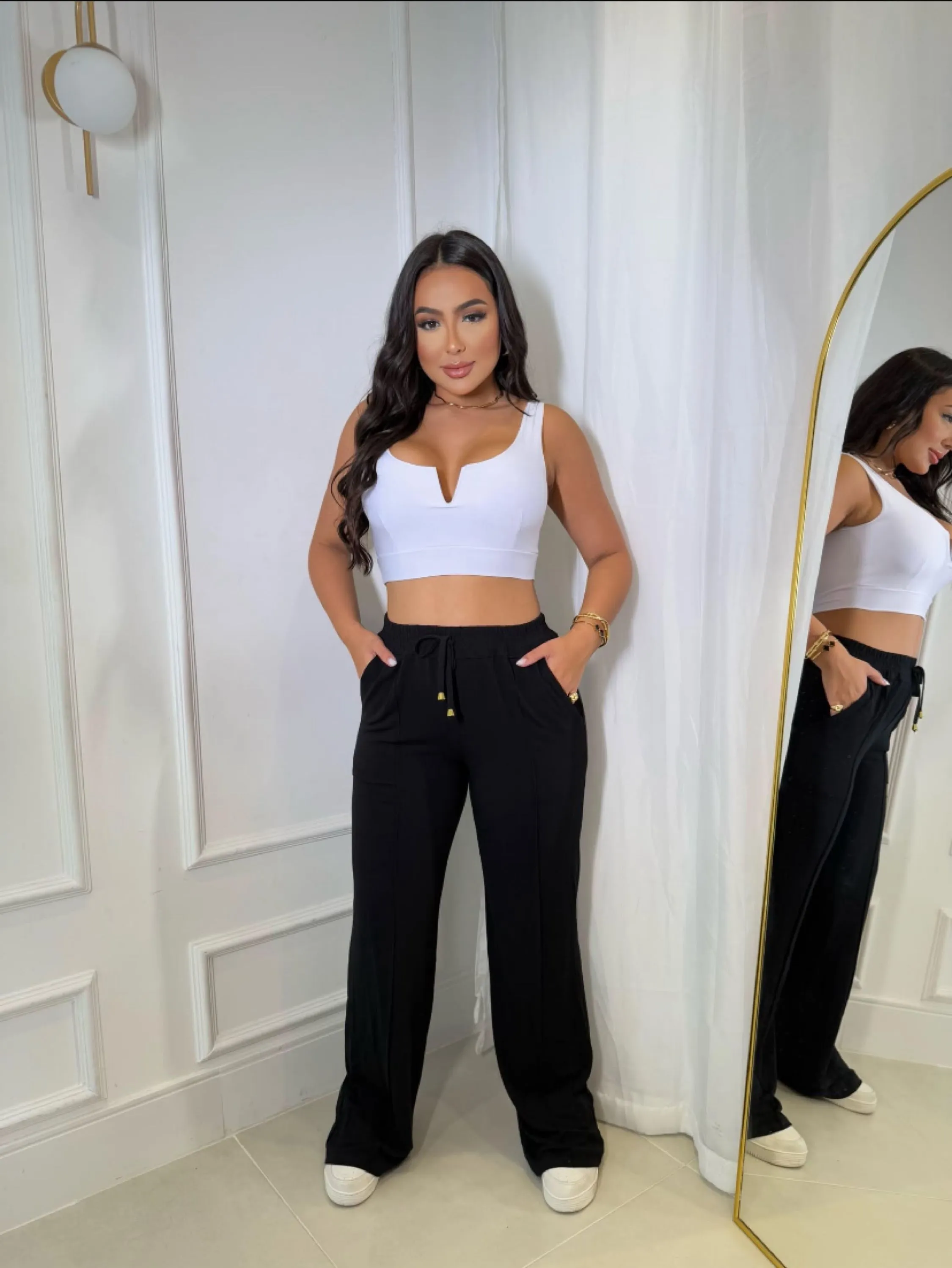Calça pantalona