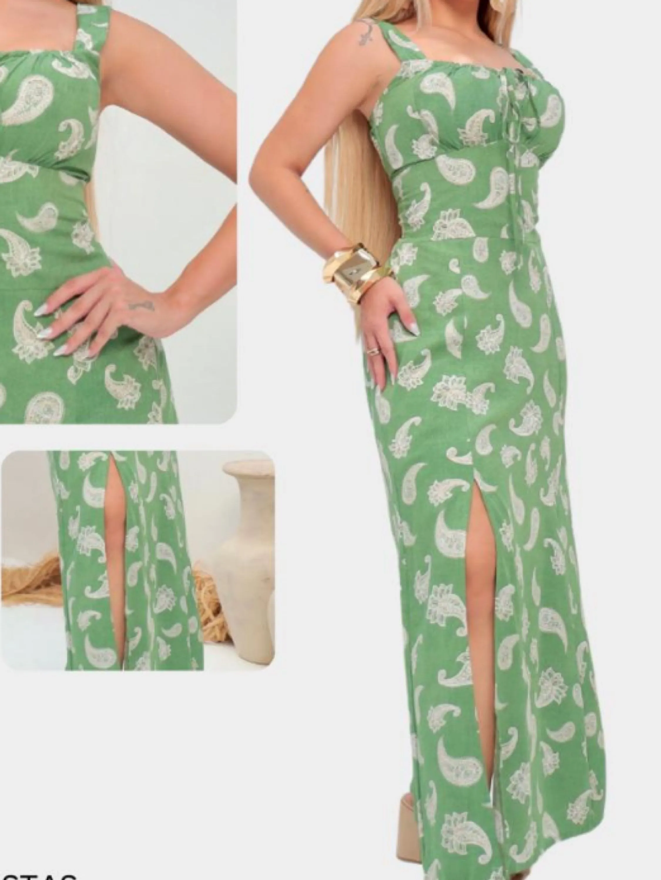 Vestido estampado tukano