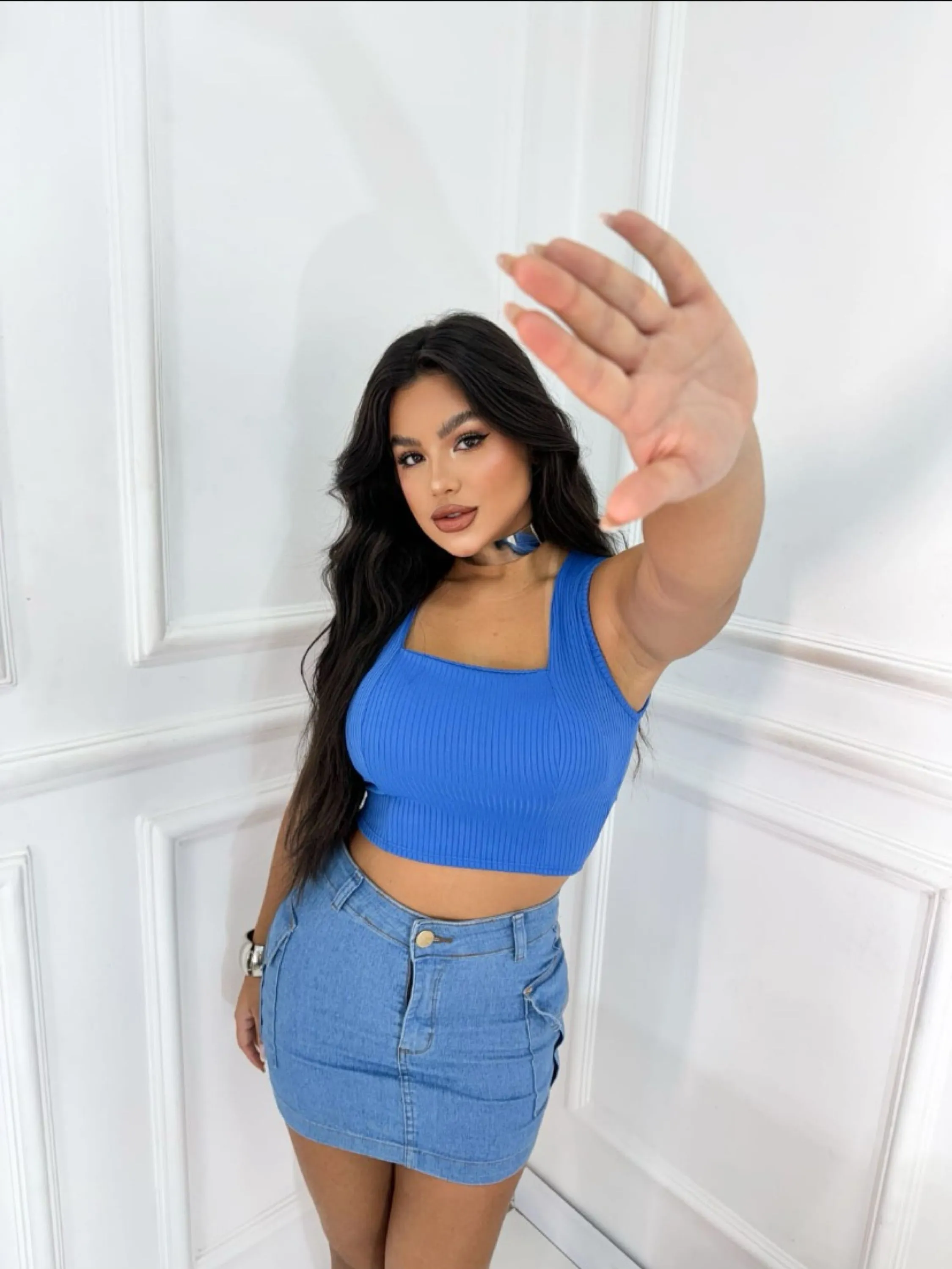 Cropped com bojo