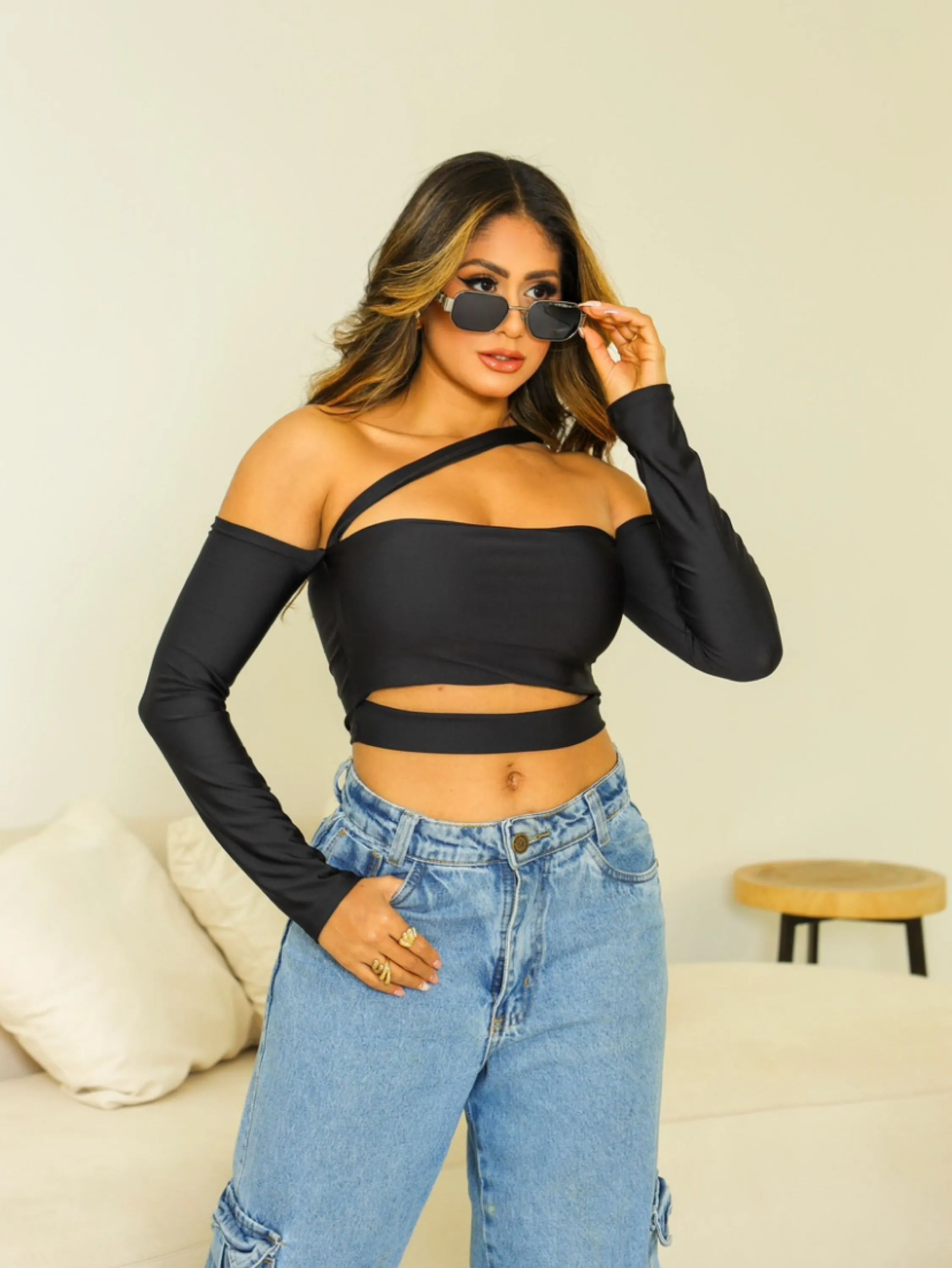 Cropped gringa possui bojo