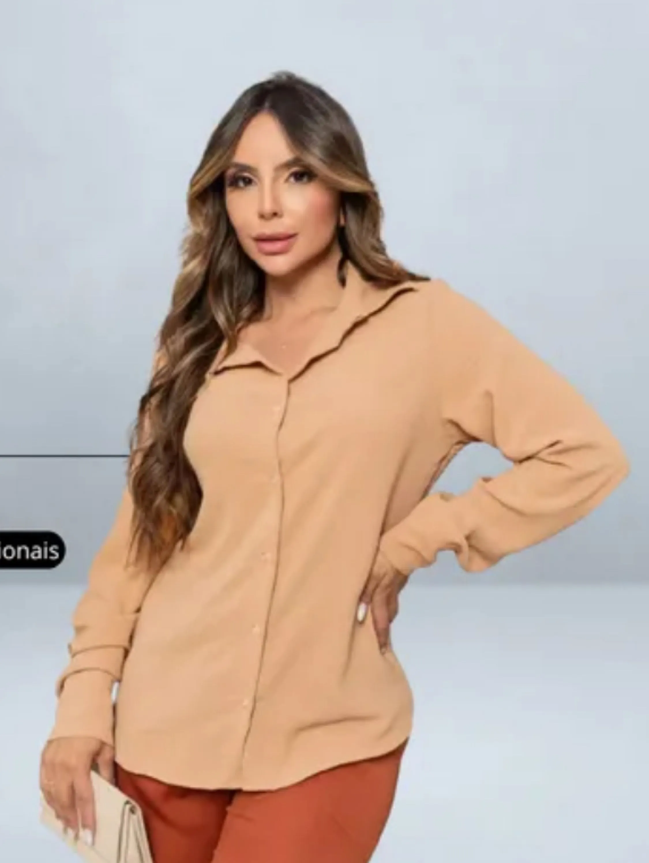 Camisa lisa duna