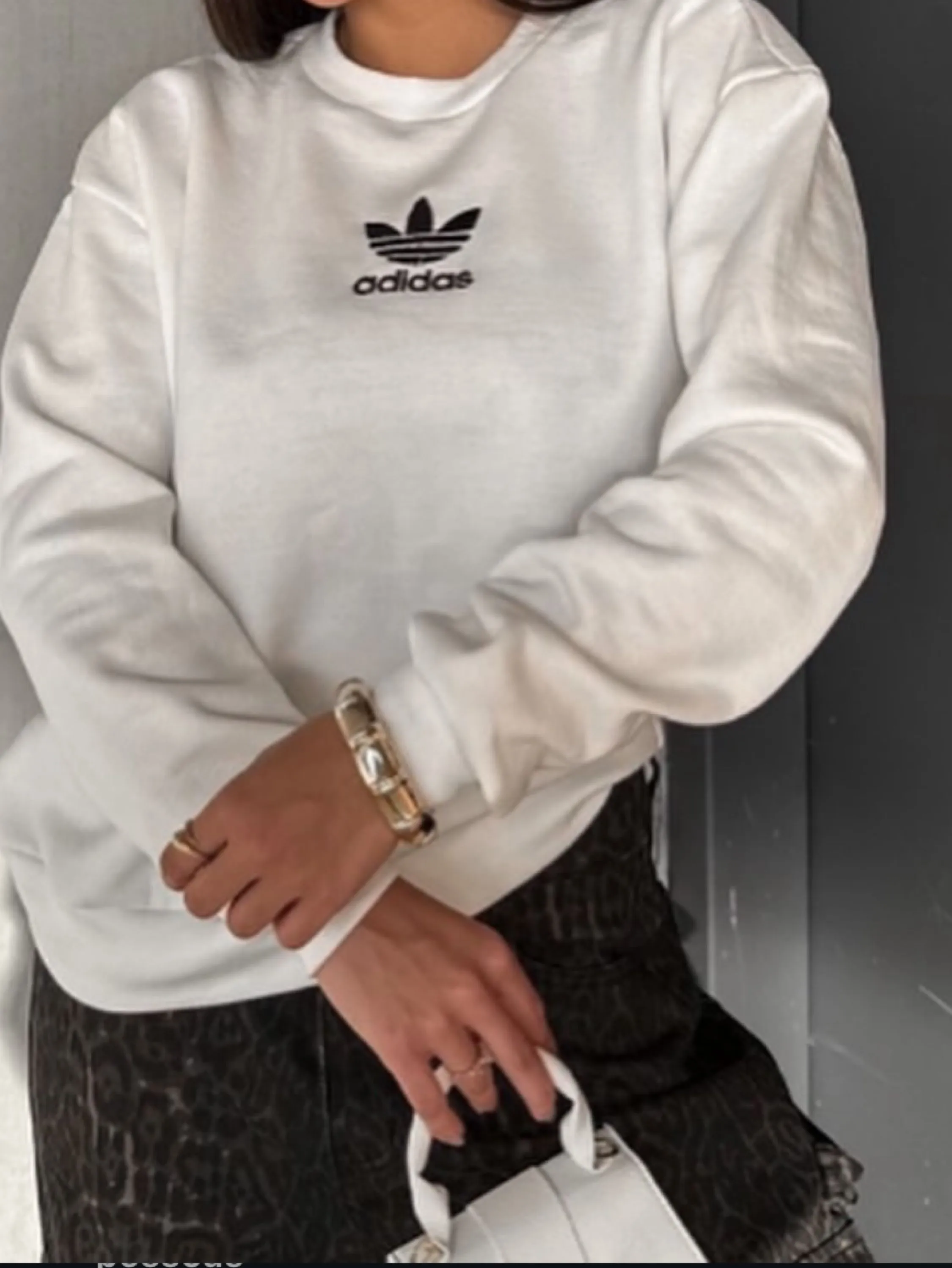 Blusa moletom da Adidas