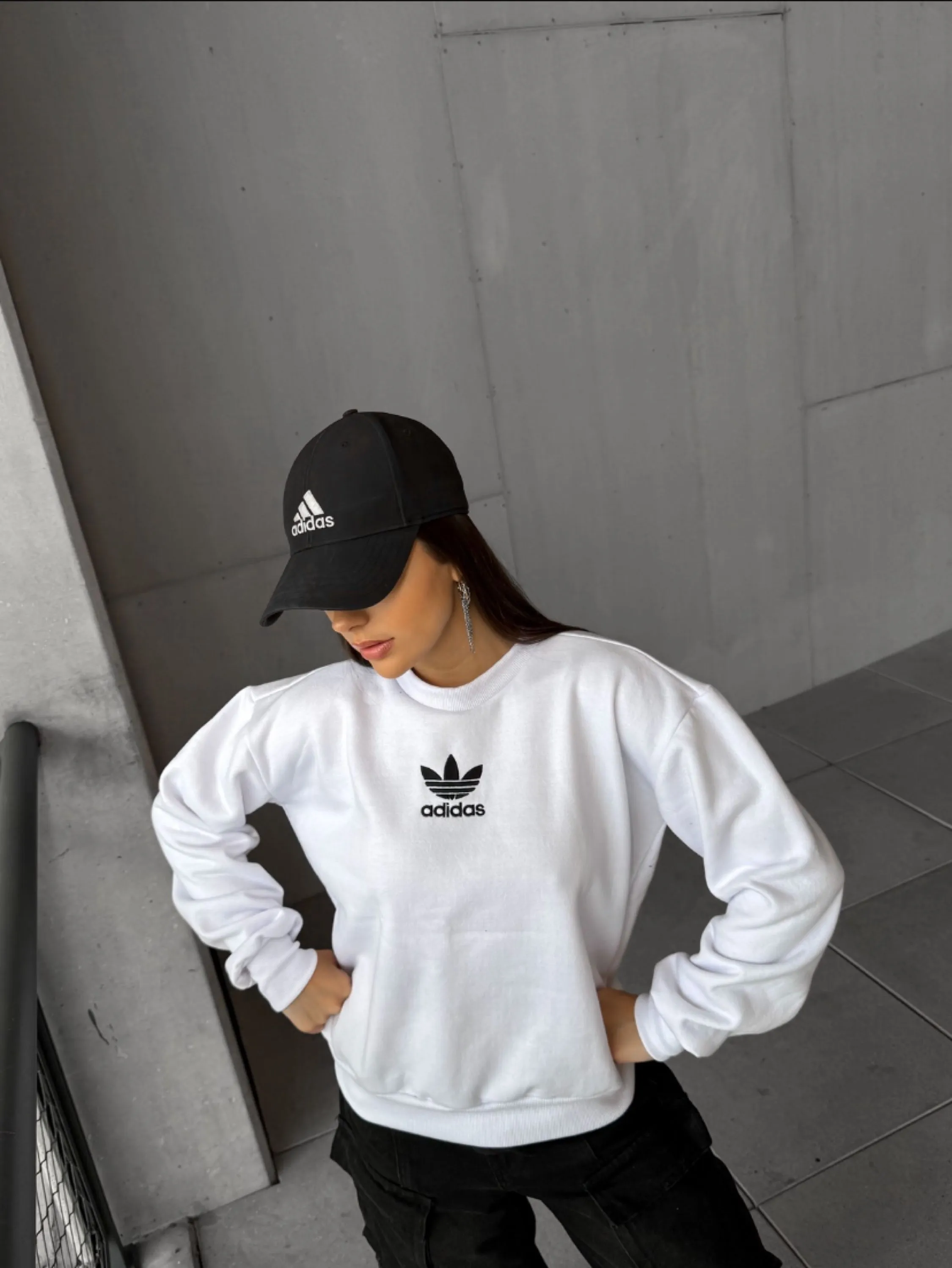 Blusa moletom Adidas quentinha