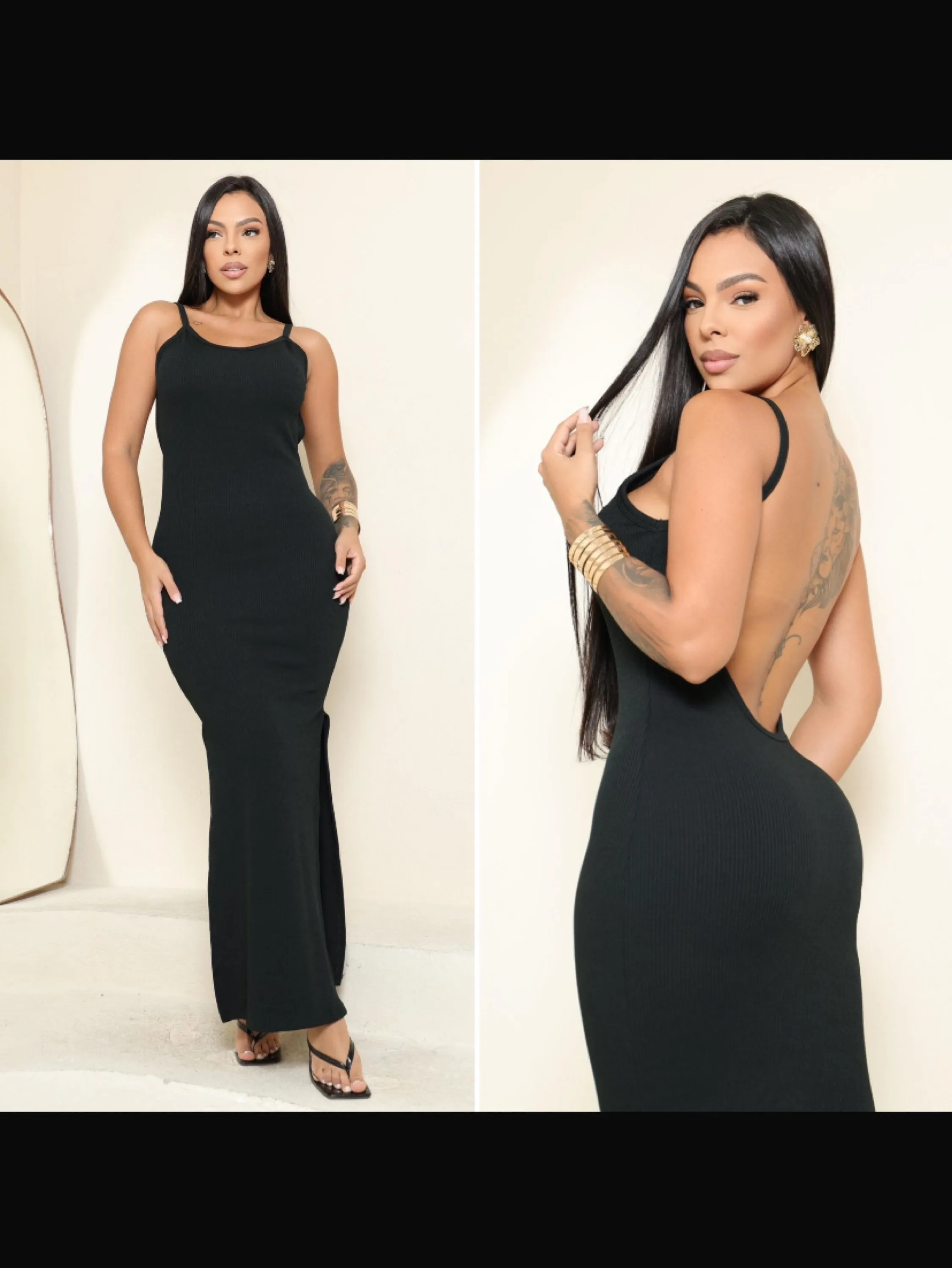 Vestido alça com bojo