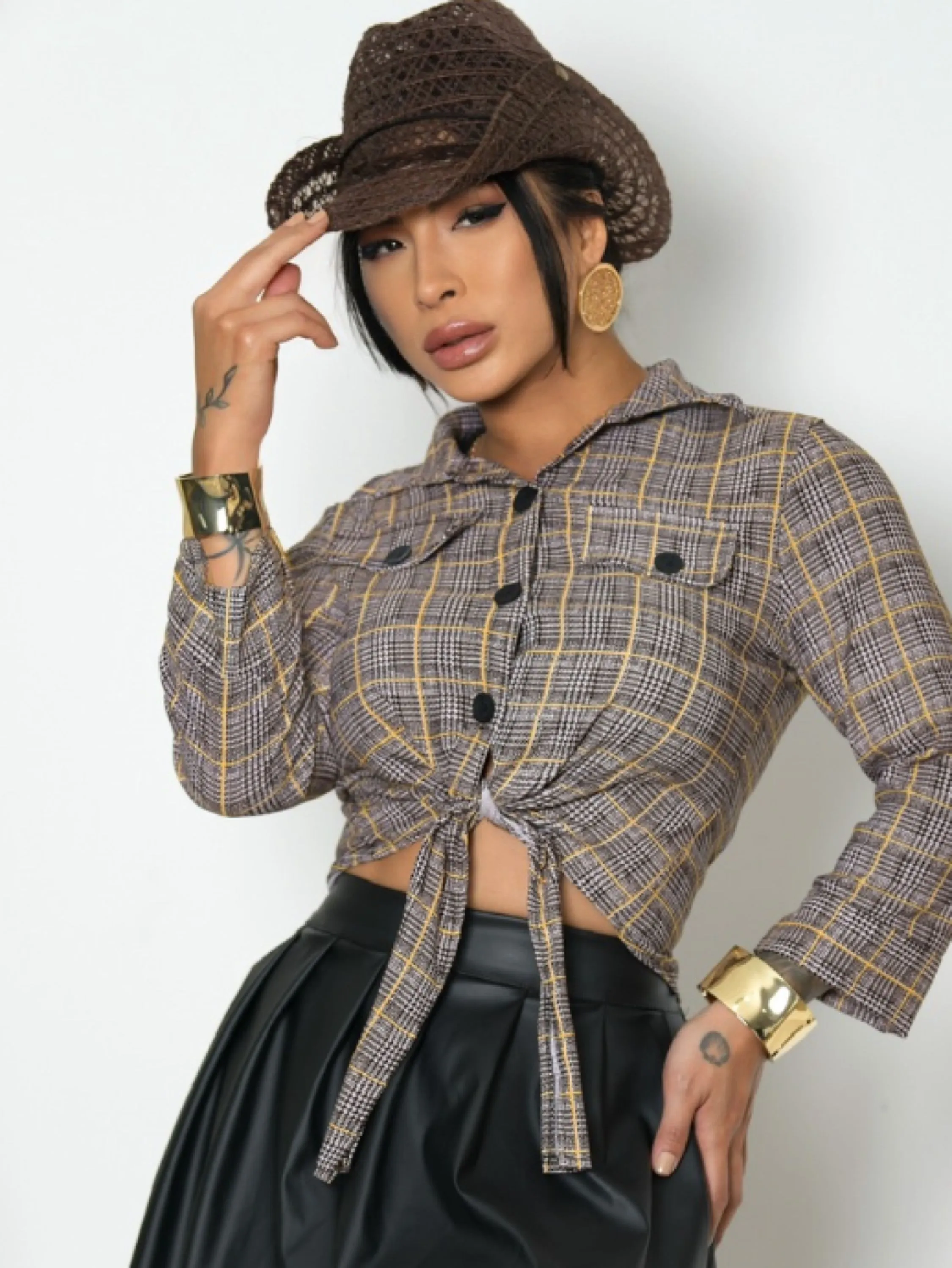 Camisa xadrez