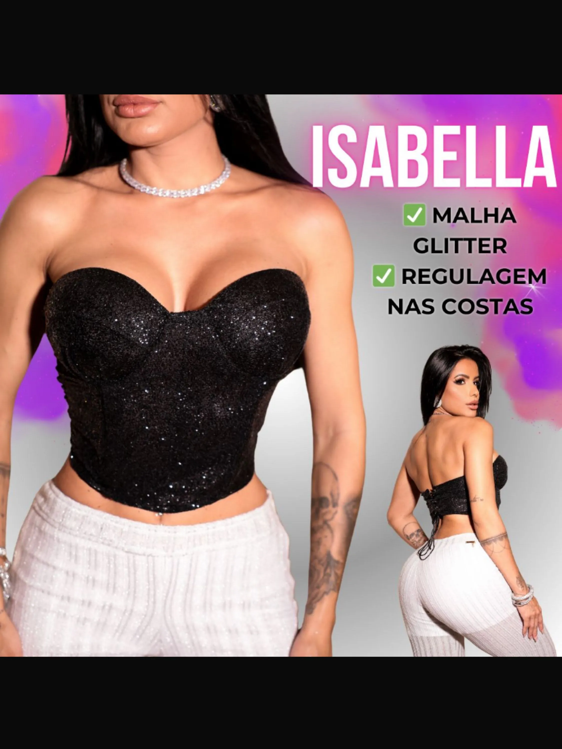 Corselet brilho