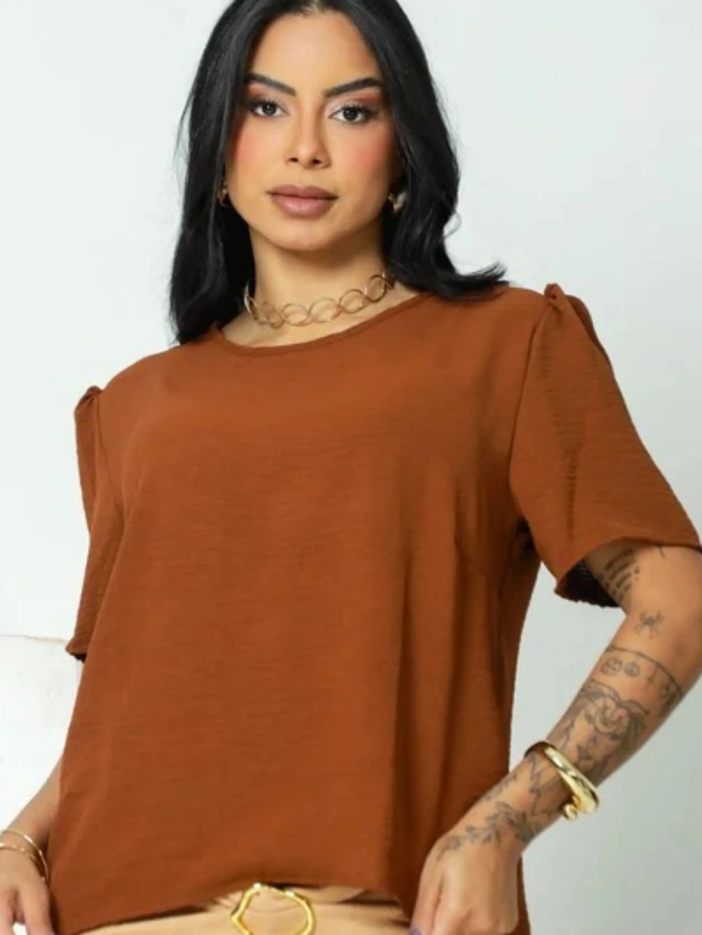 Blusa super confortável e estilosa