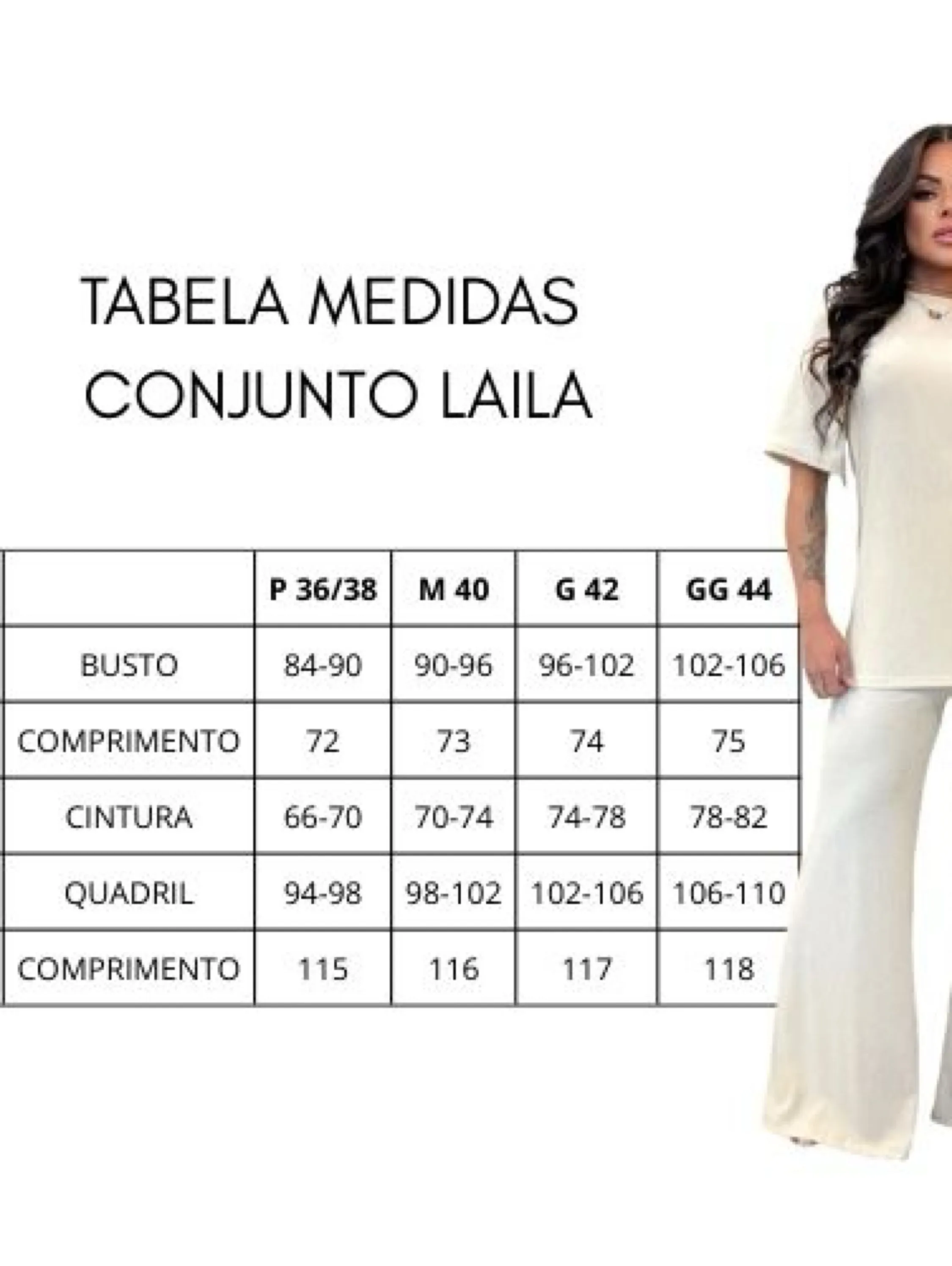 Conjunto layla liso - Moletinho