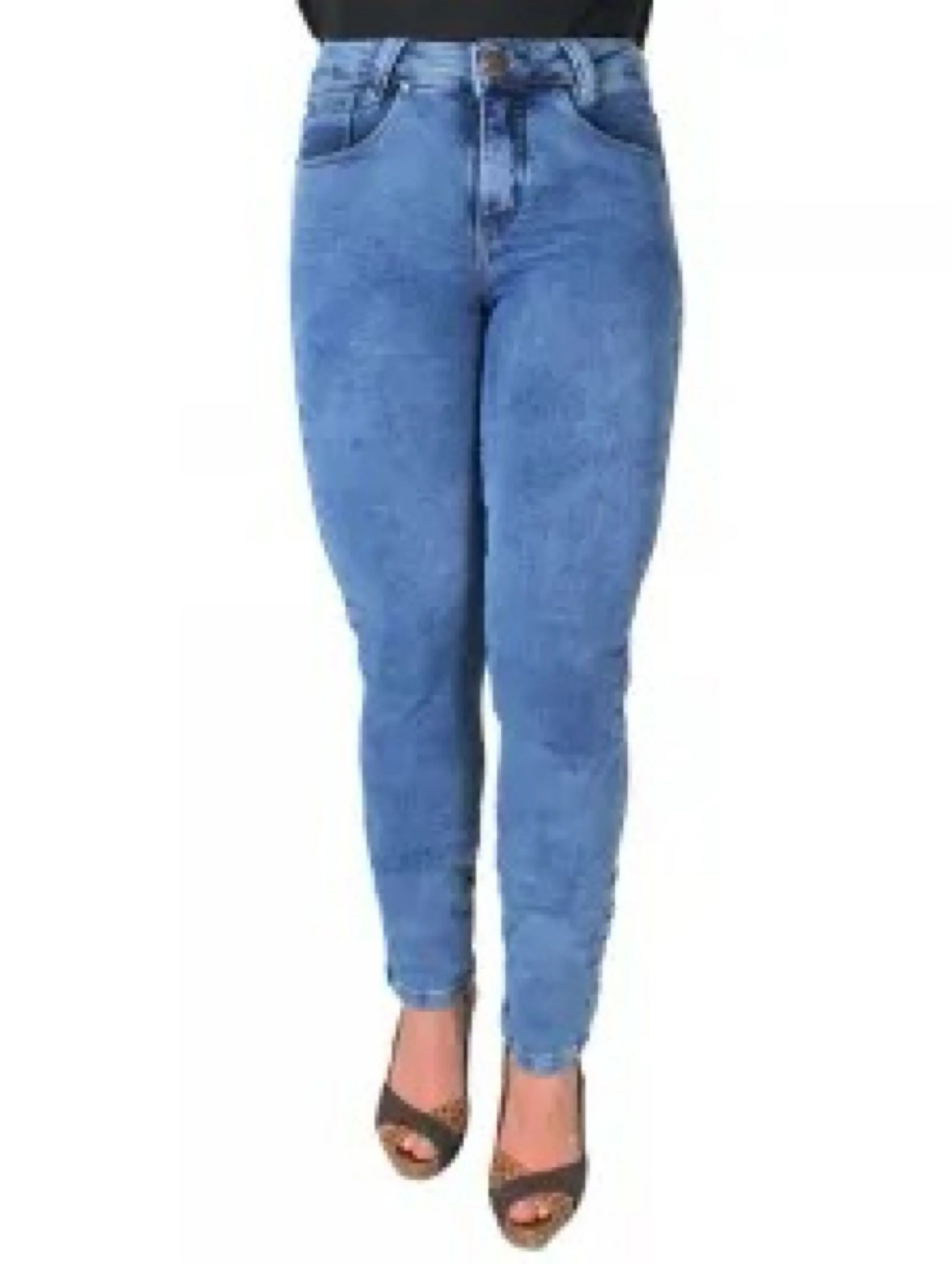 Calça Jeans de Moletom Sky