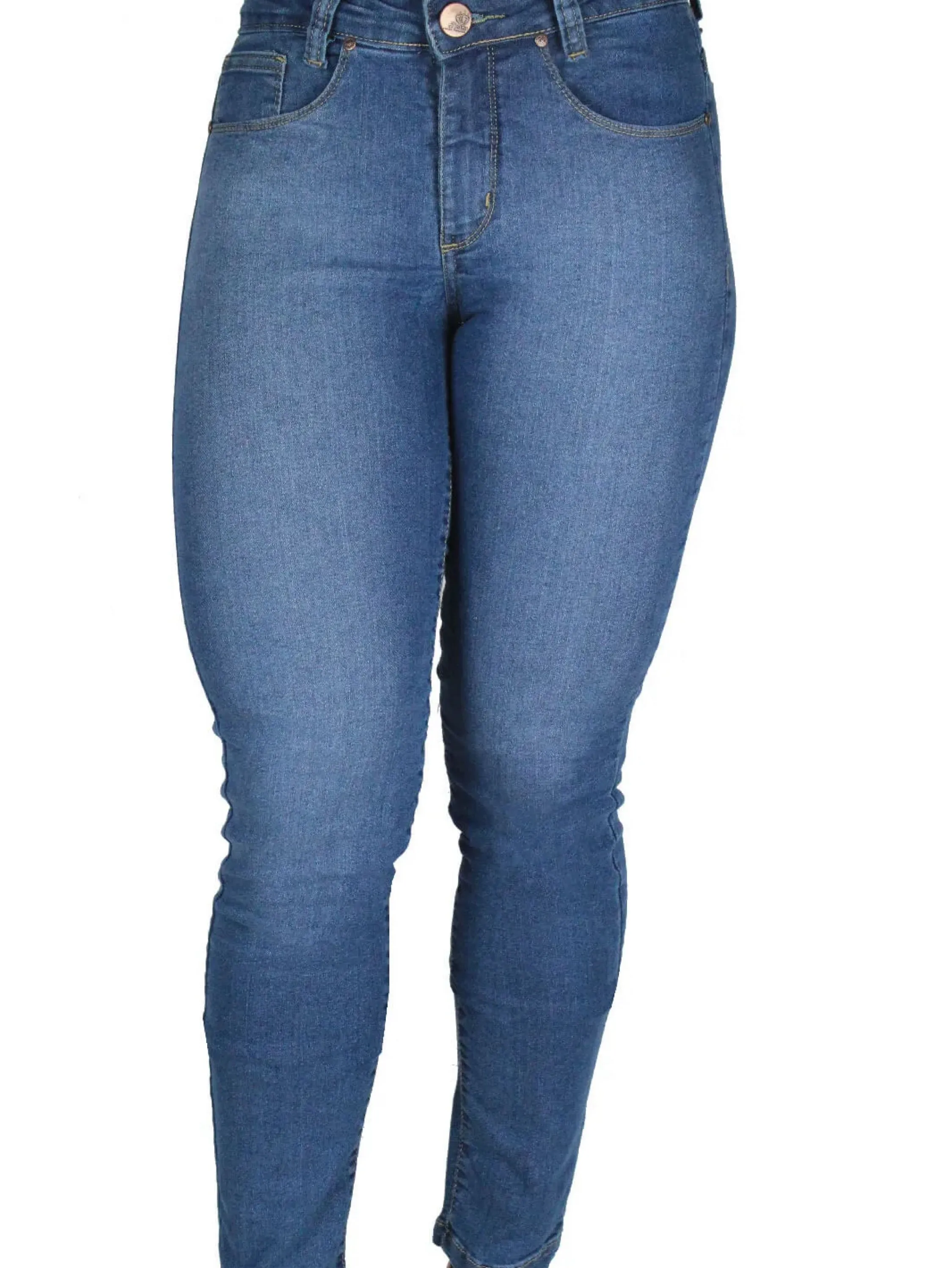 Calça jeans Feminina Destroyed Clair