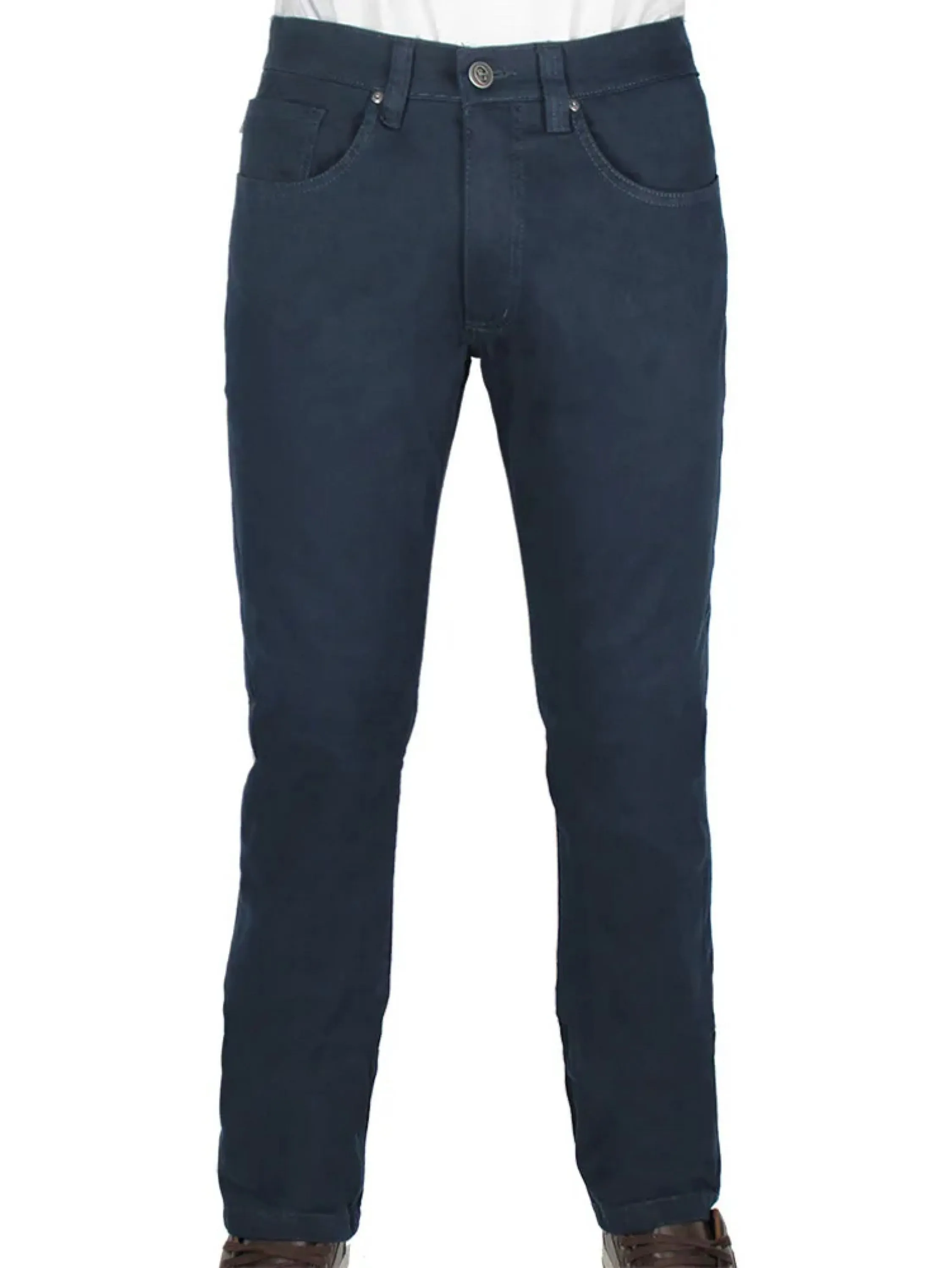 Calça de Sarja Tradicional com Elastano - 36 ao 48