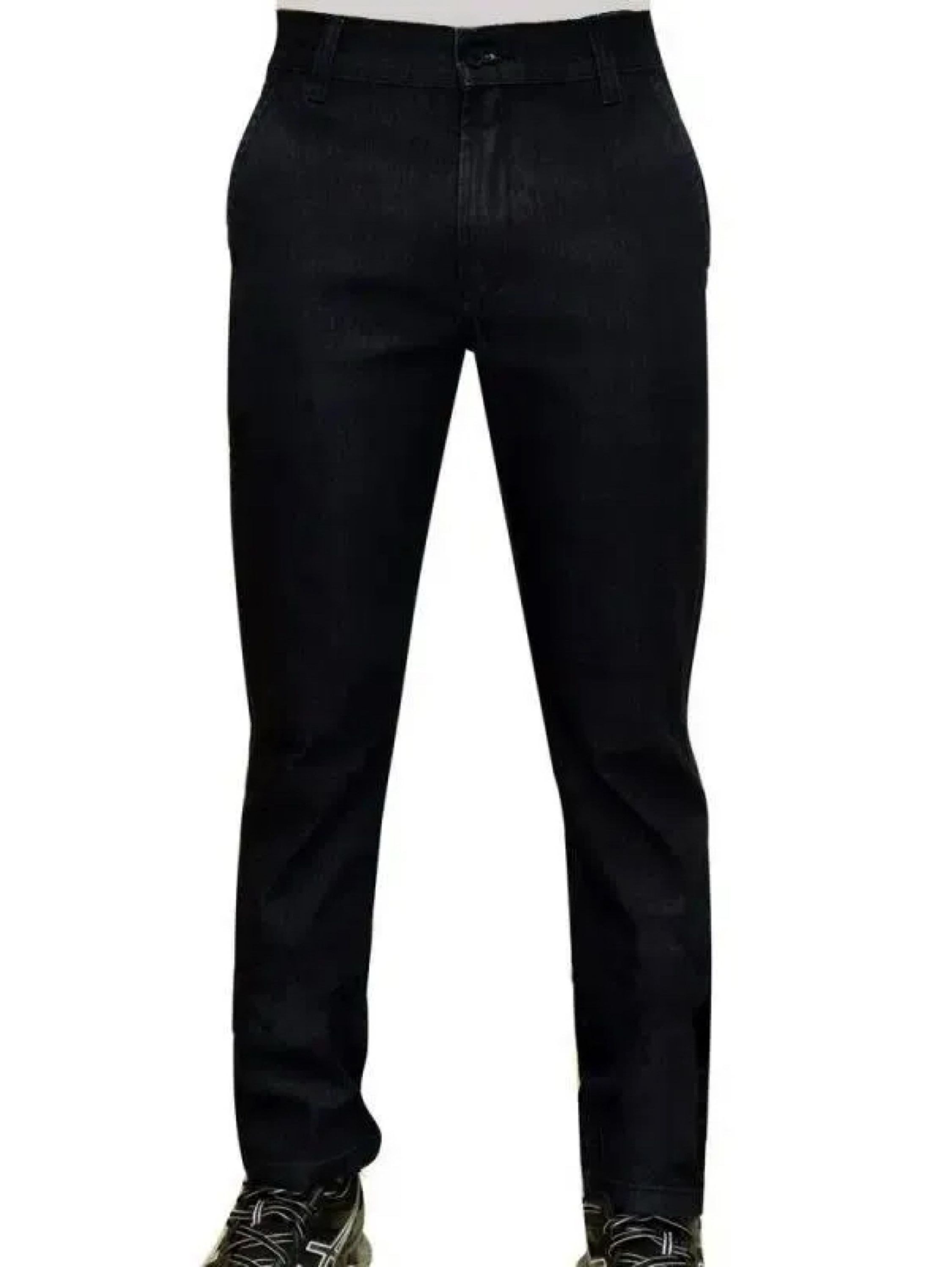 Calça Jeans Social Preto - 36 ao 48