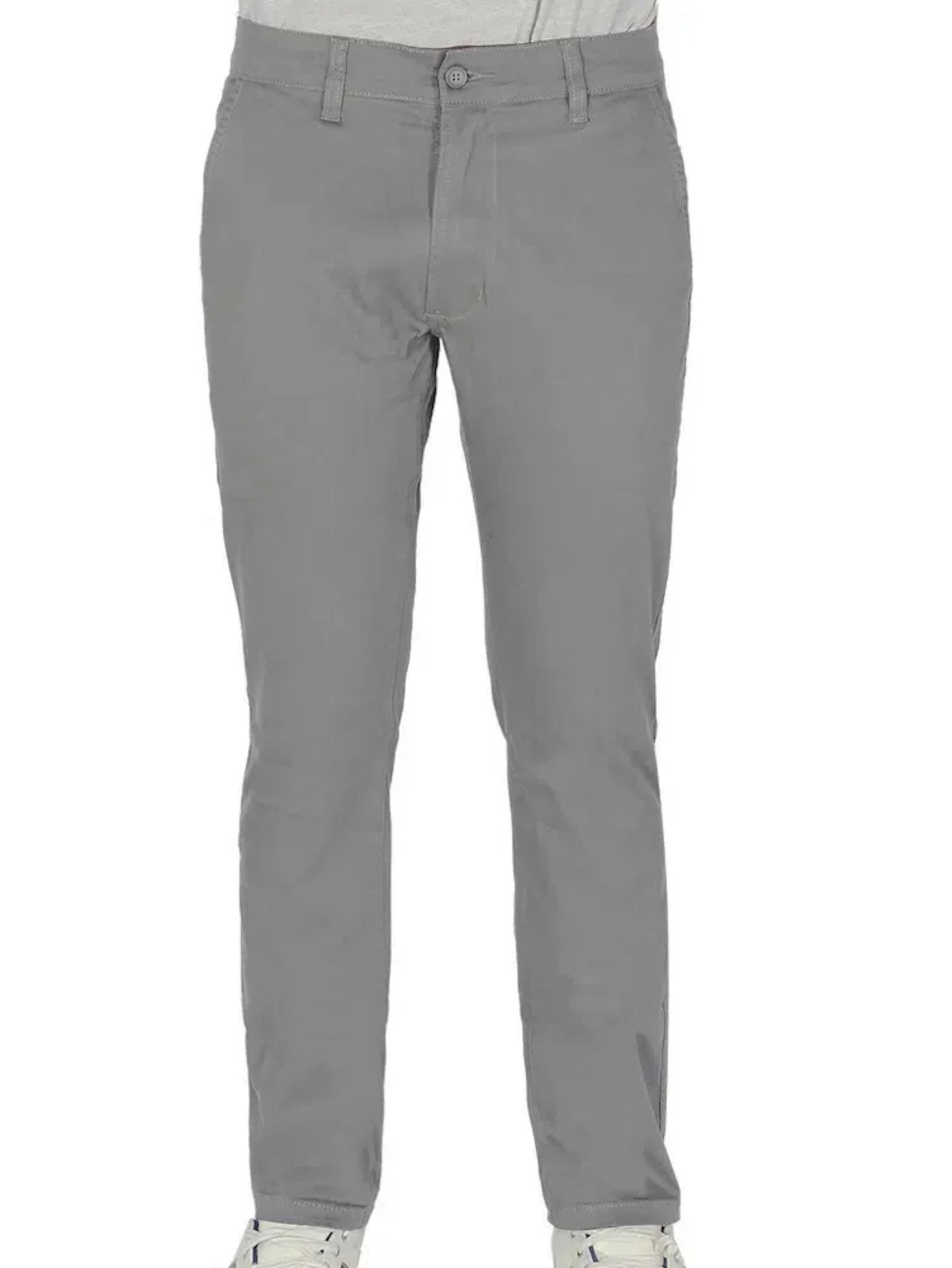 Calça de Sarja Masculina Social com Elastano