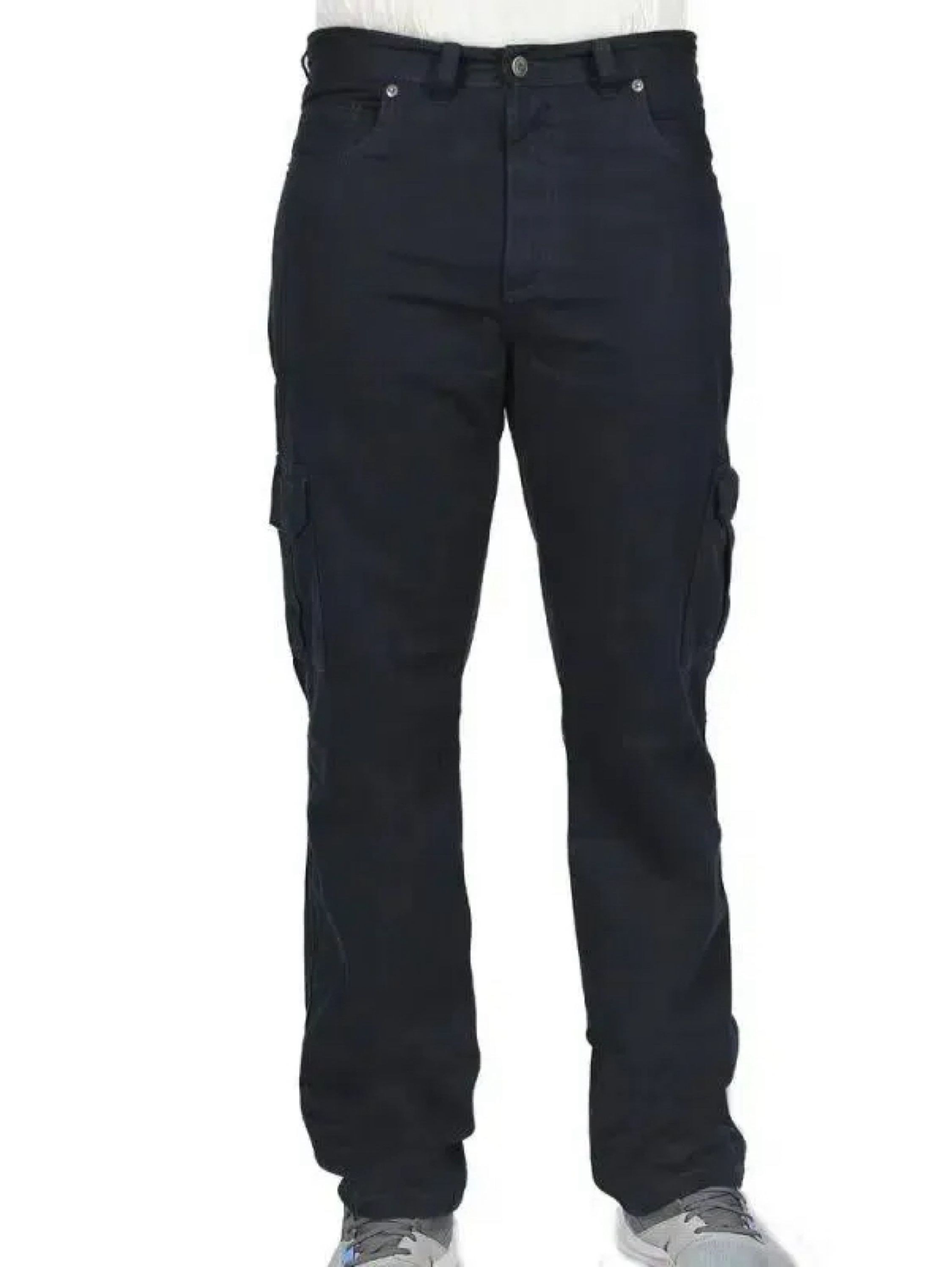 Calça Cargo de Sarja 100% Algodão - 38 ao 48