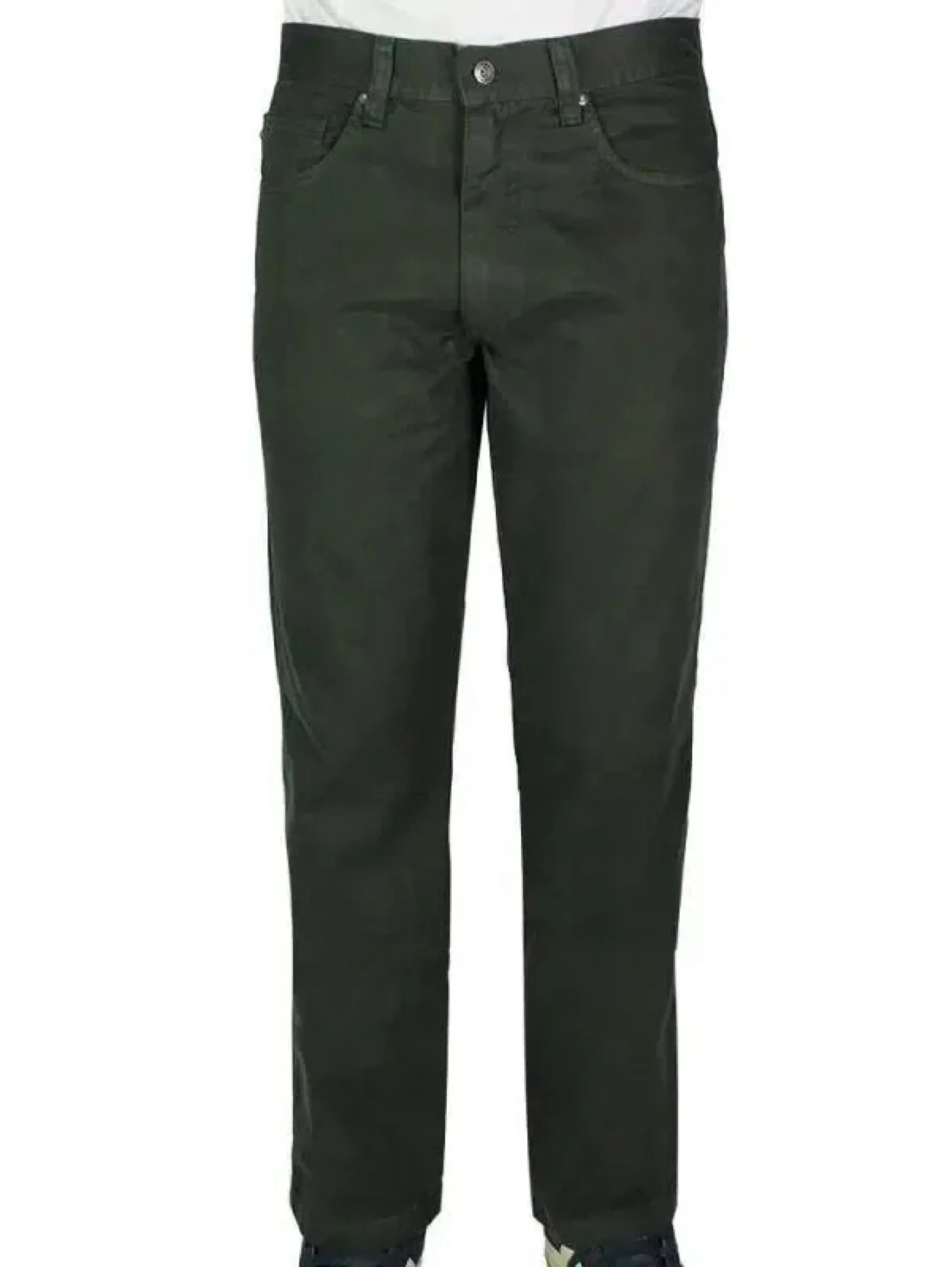 Calça de Sarja Tradicional 100% Algodão