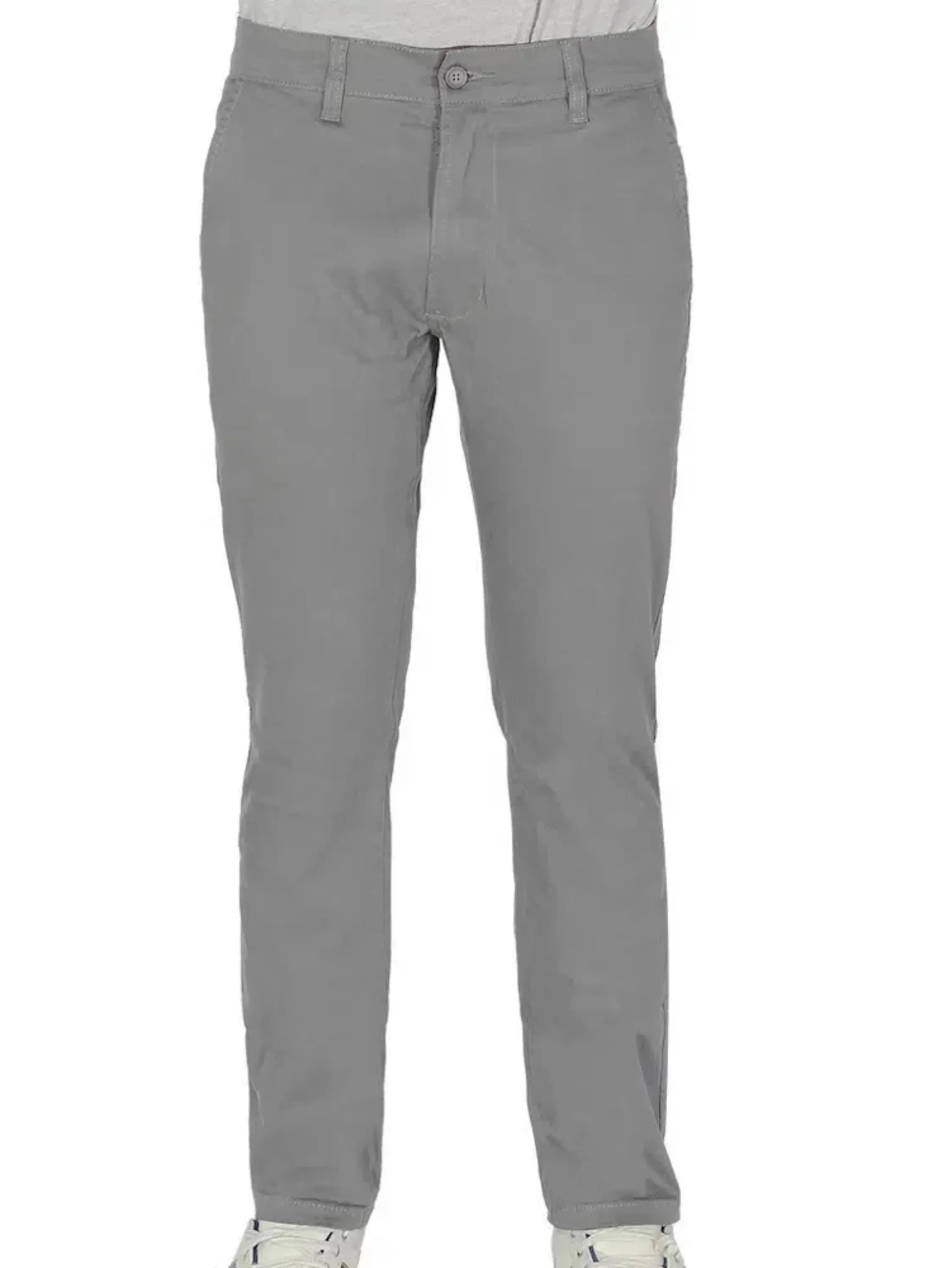 Calça de Sarja Social Cinza - 36 ao 48