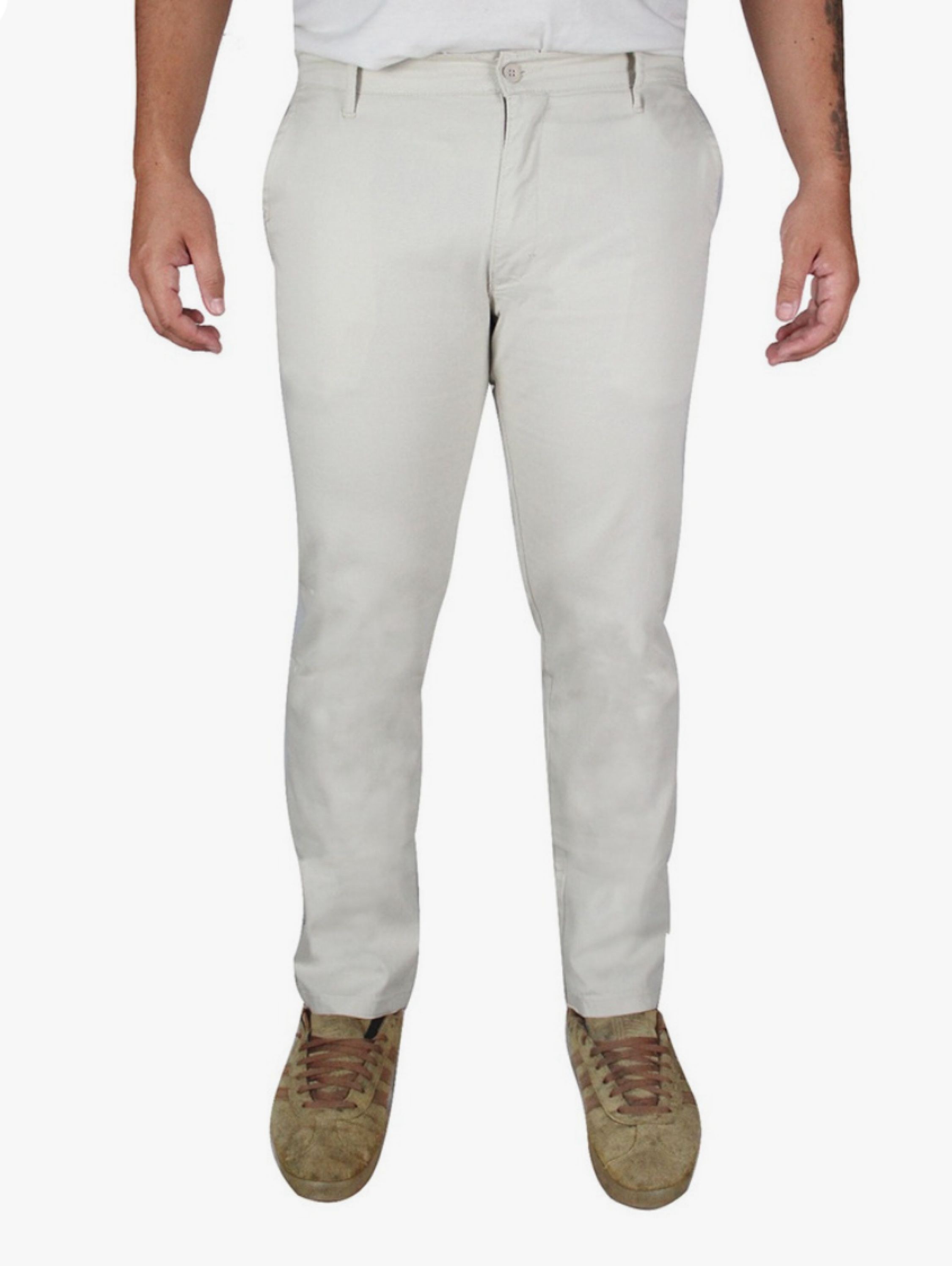 Calça de Sarja Social Slim