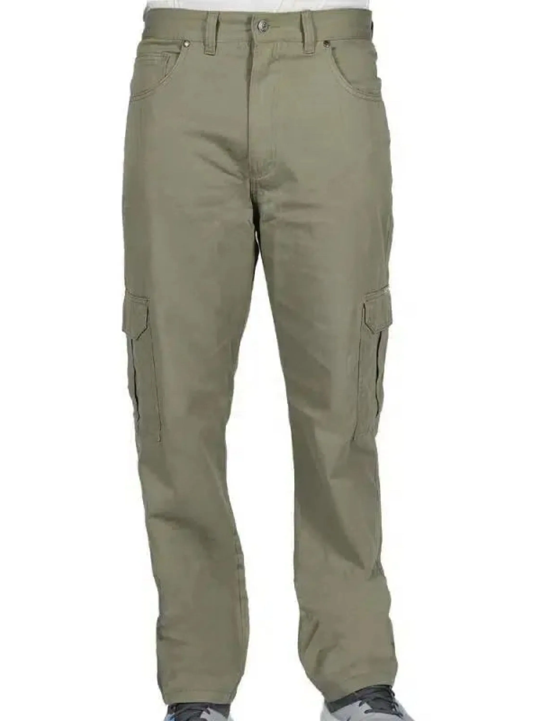 Calça de Sarja Cargo Caqui - 36 ao 48