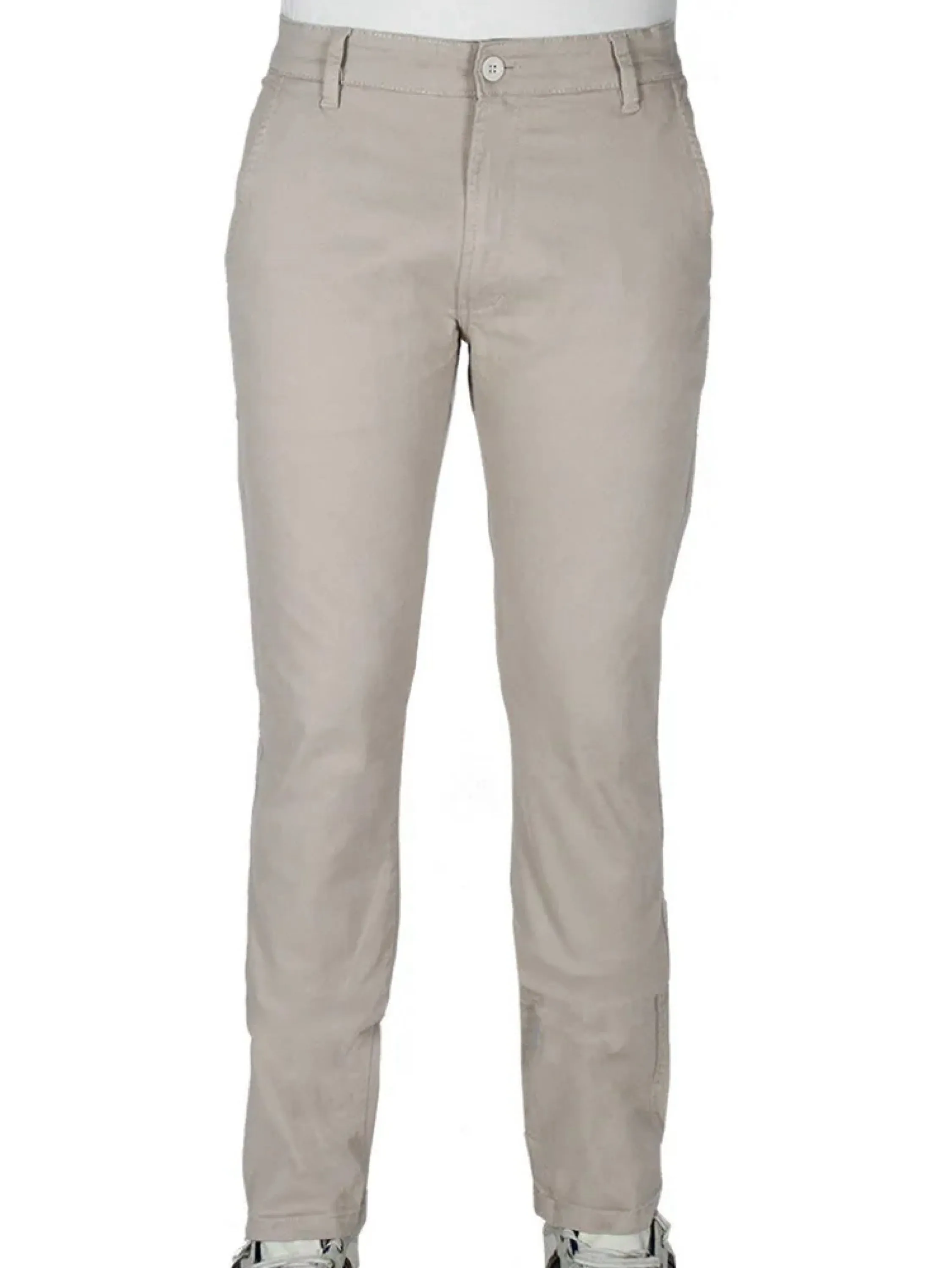 Calça de Sarja Social Sport Fino Masculina Elastano 50 ao 56