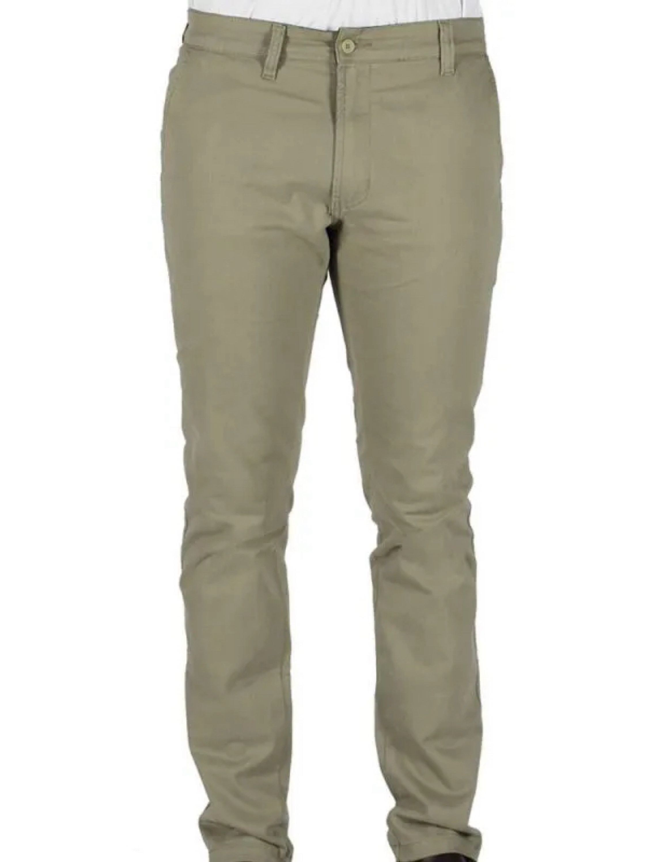 Calça de Sarja Masculina Social com Elastano