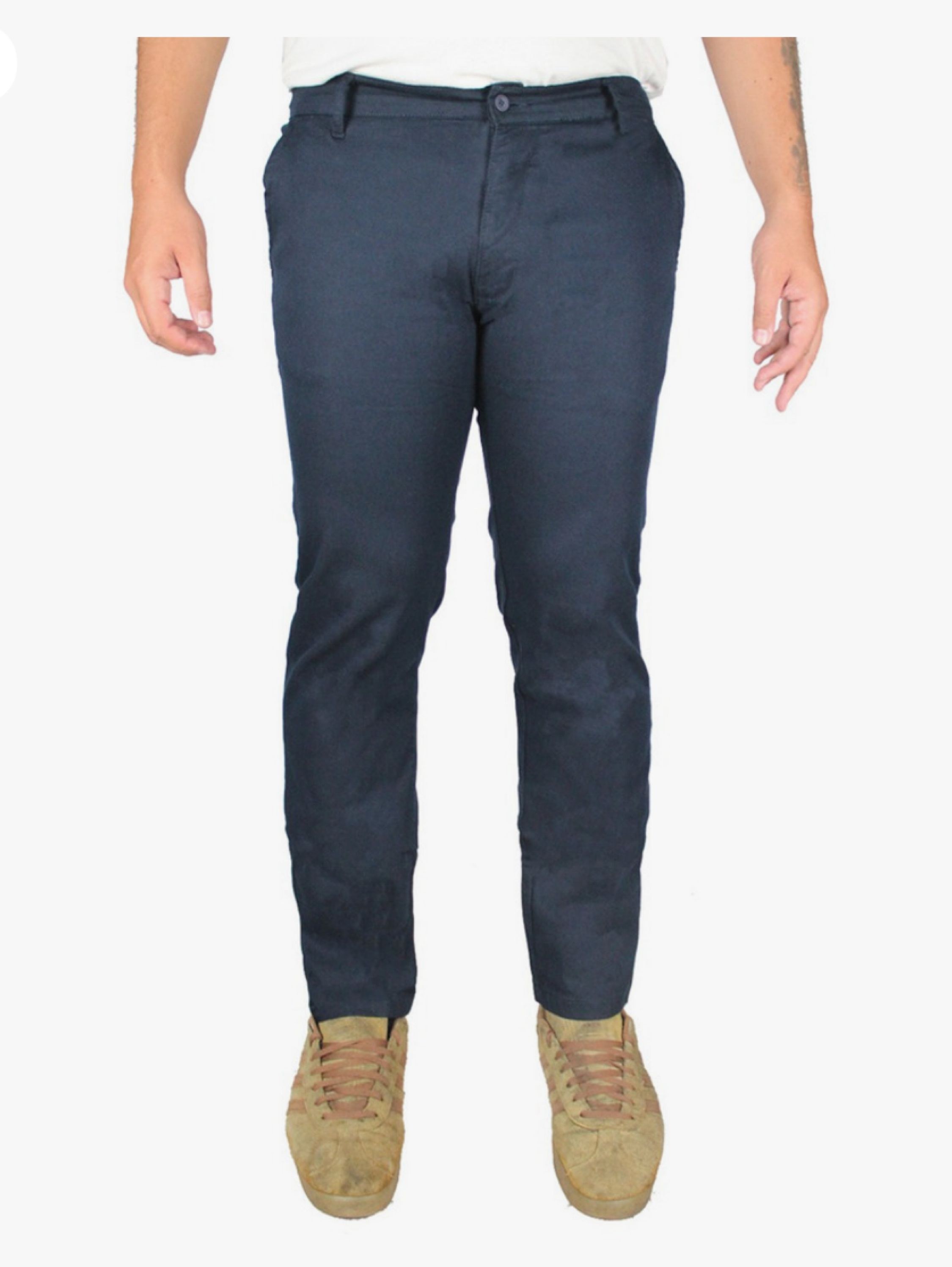 Calça de Sarja Social Slim