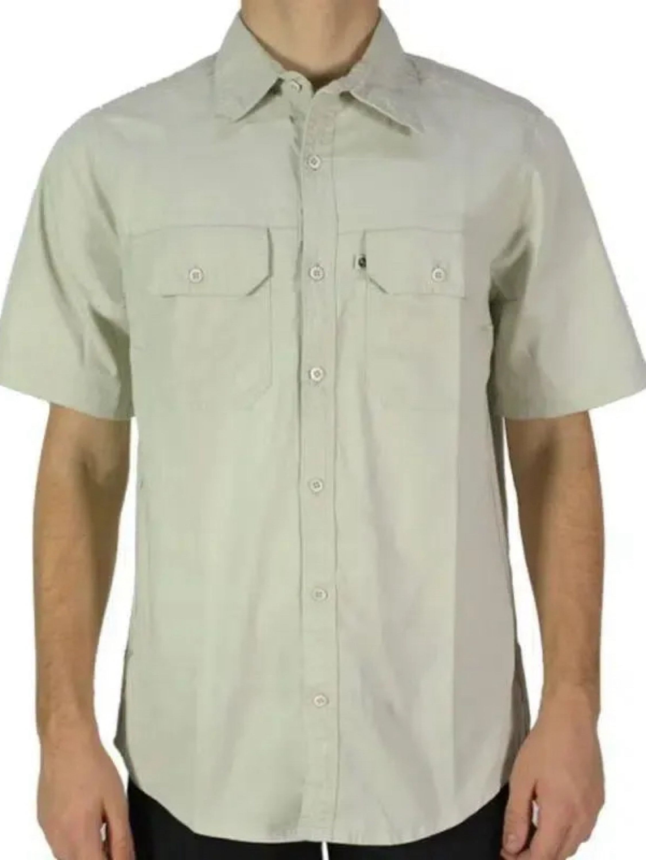 Camisa de Sarja Masculina Diversas Cores P ao G3