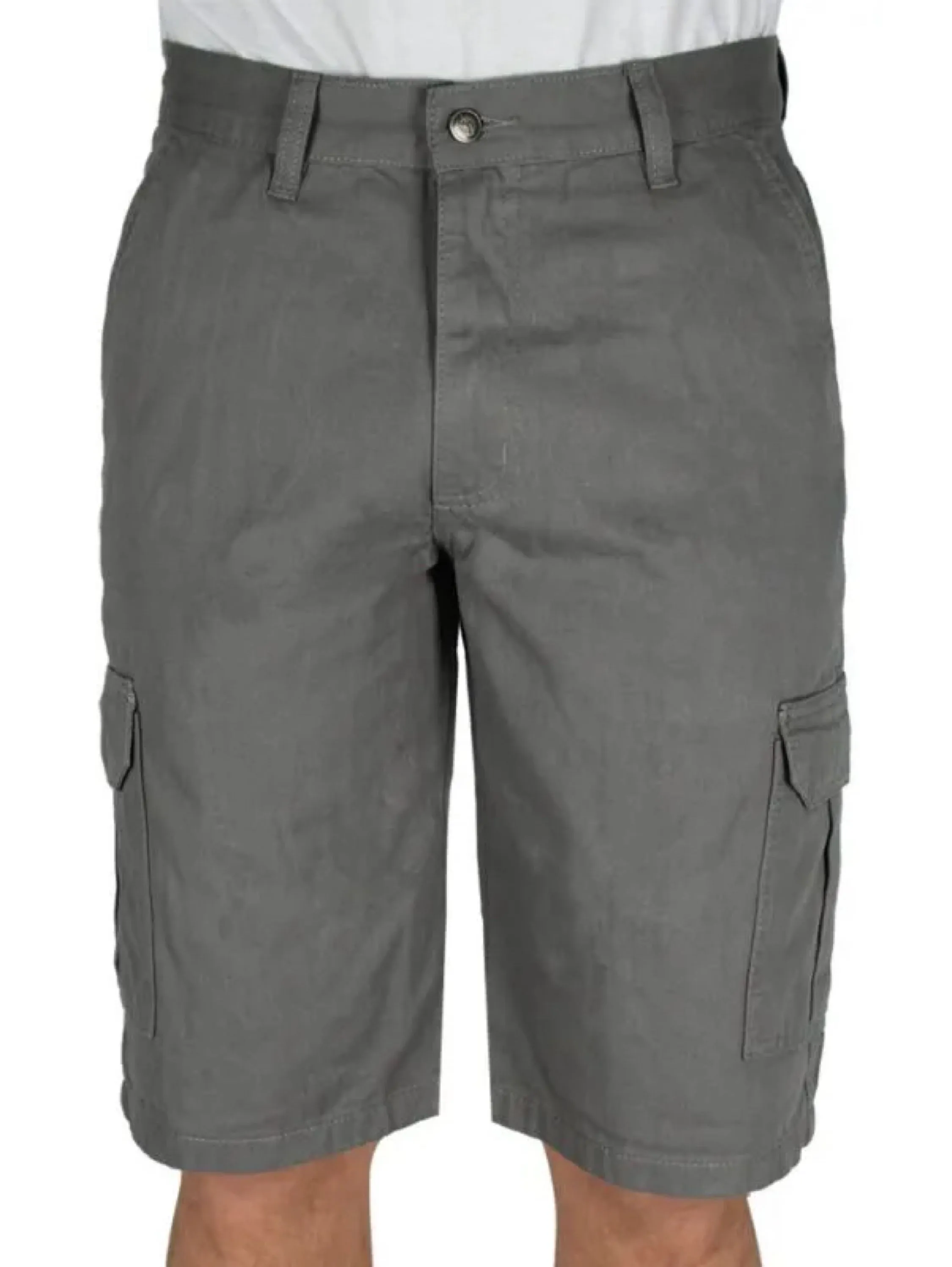 Bermuda de Sarja Cargo Masculina 100% Algodão 36 ao 48