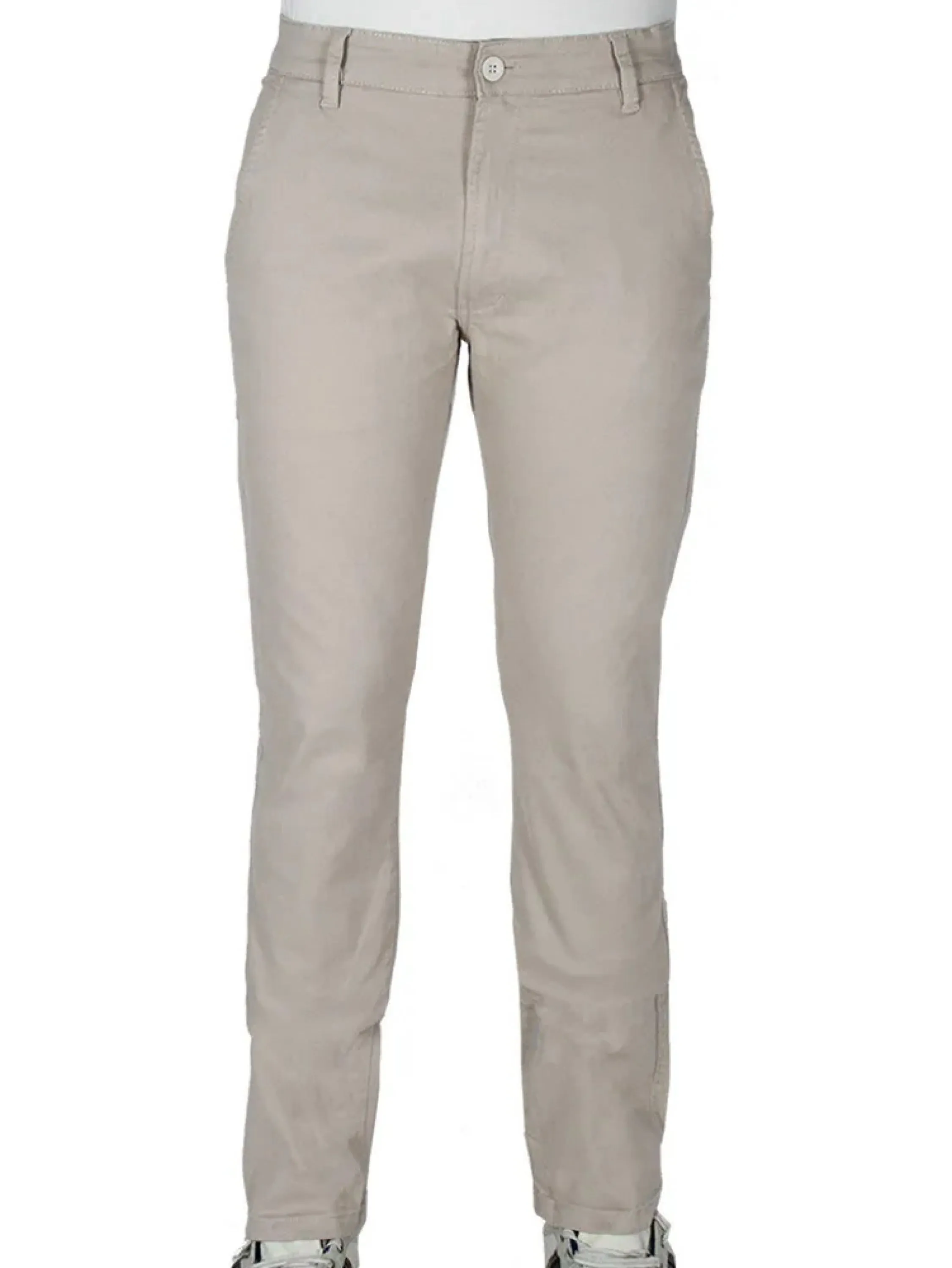 Calça de Sarja Social Areia - 50 ao 56
