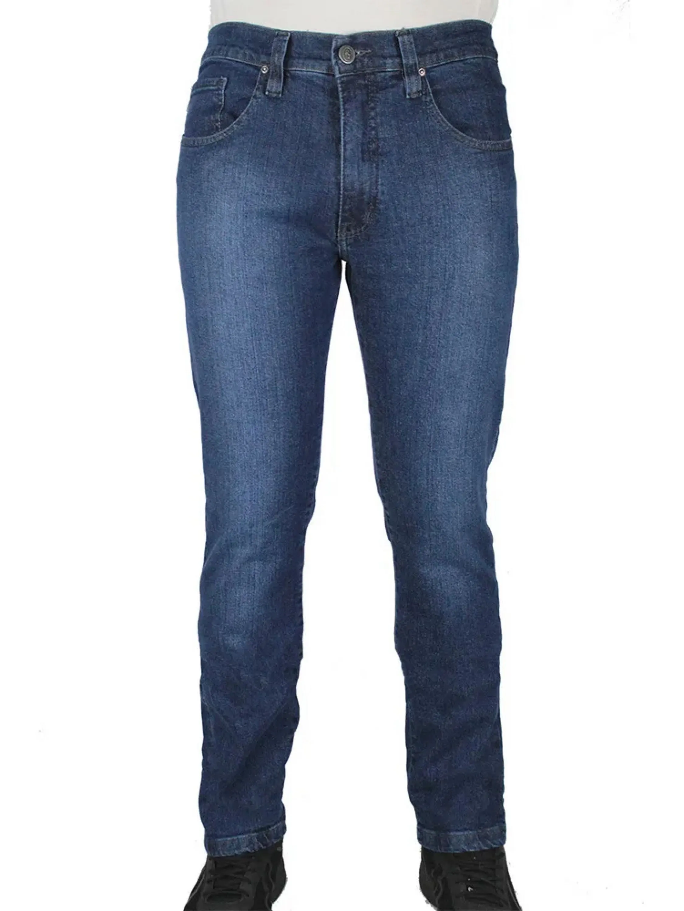 Calça jeans masculina com elastano