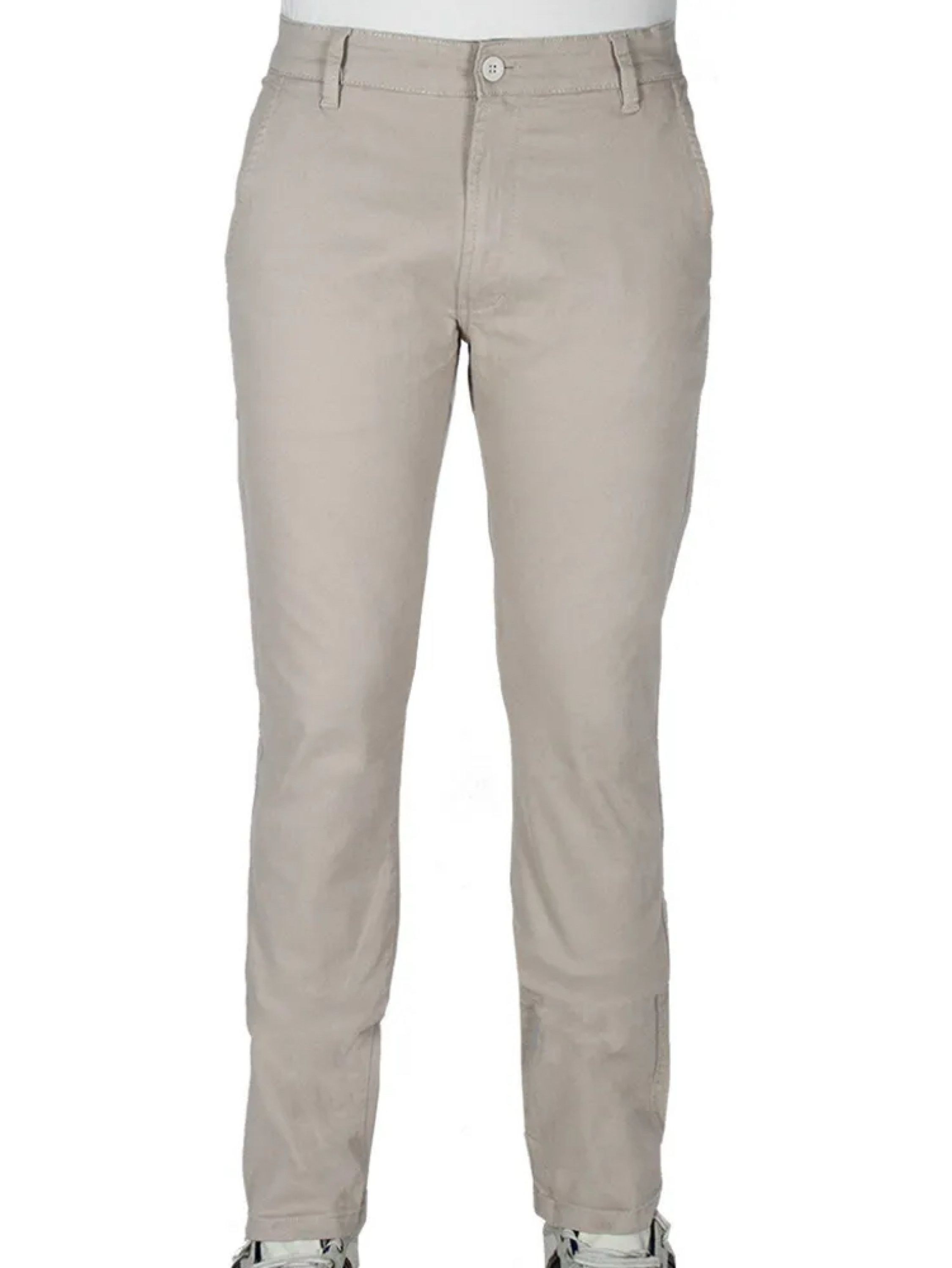 Calça de Sarja Social Areia - 36 ao 48