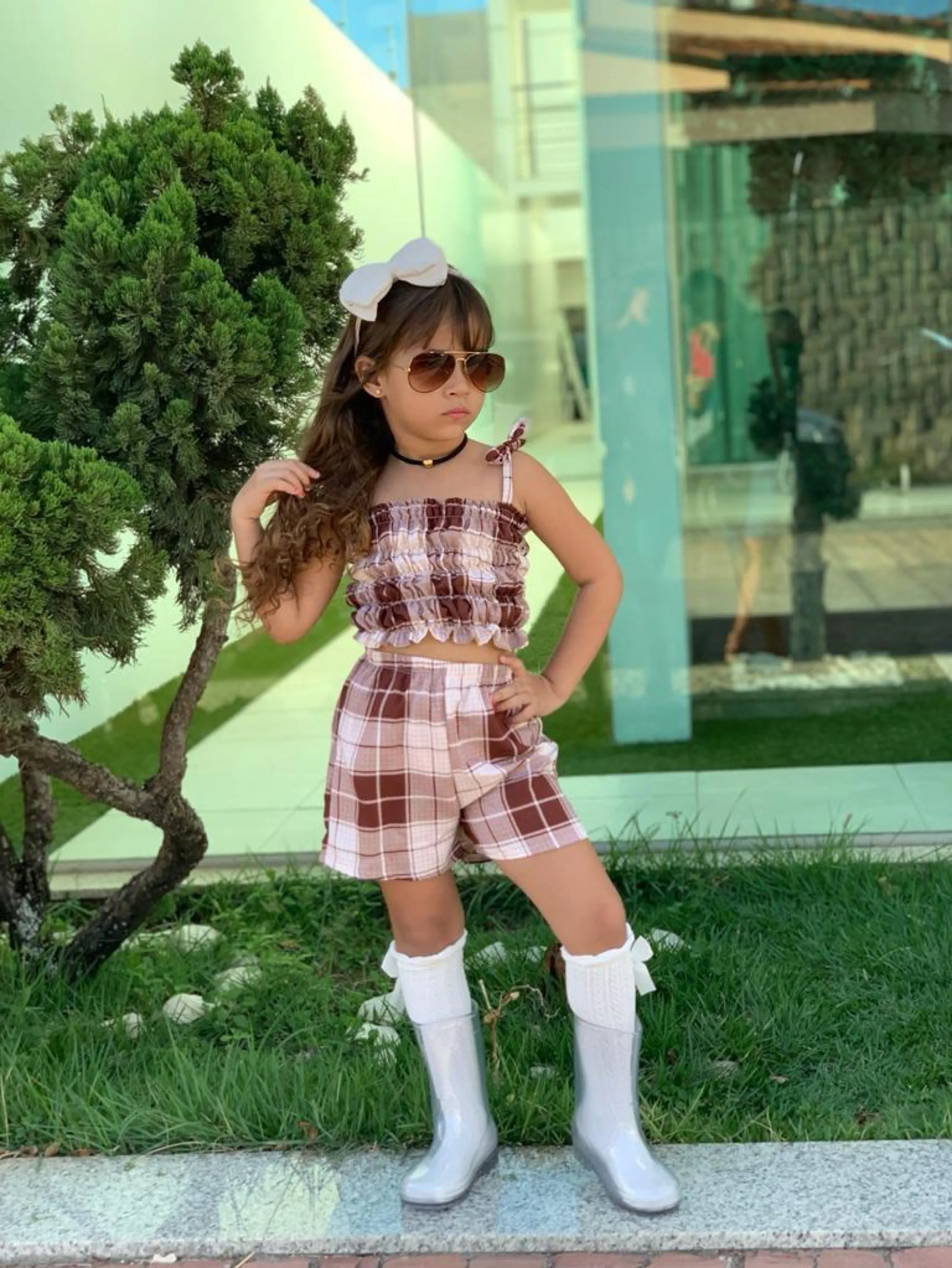 Conjunto xadrez com alça infantil