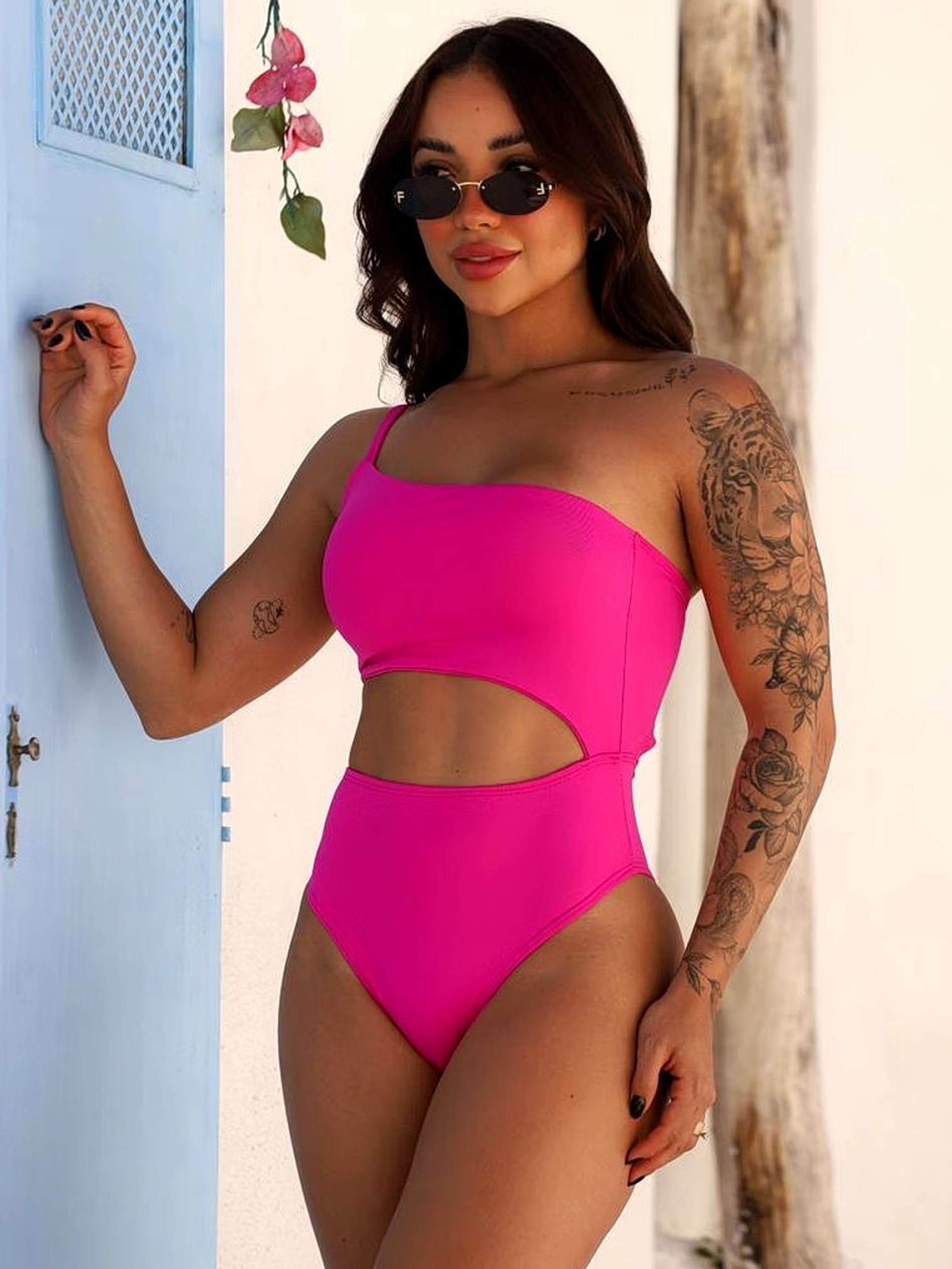 Maiô Mula Manca Engana Mamãe Sem Bojo Poliamida