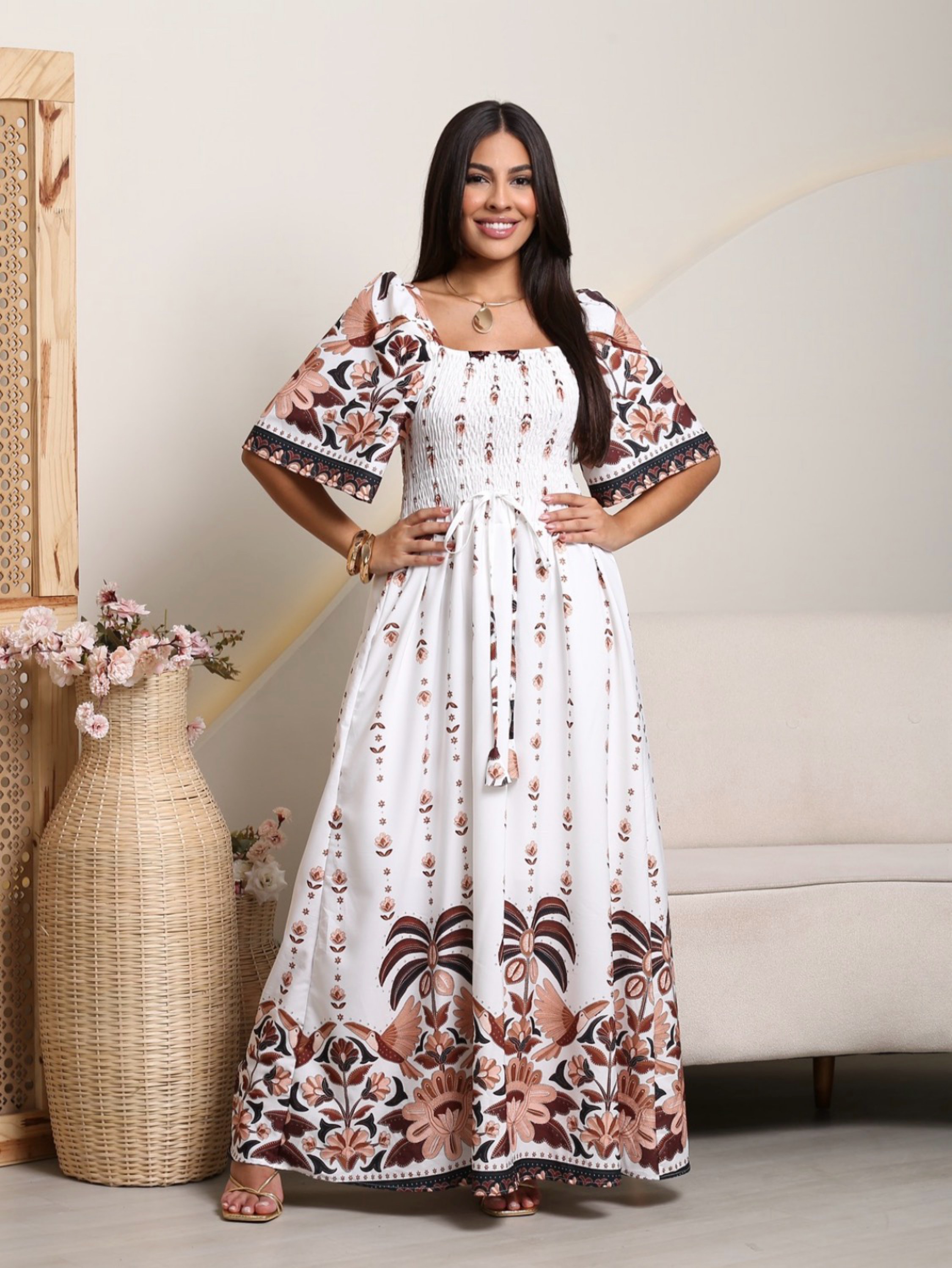 Vestido longo Camila