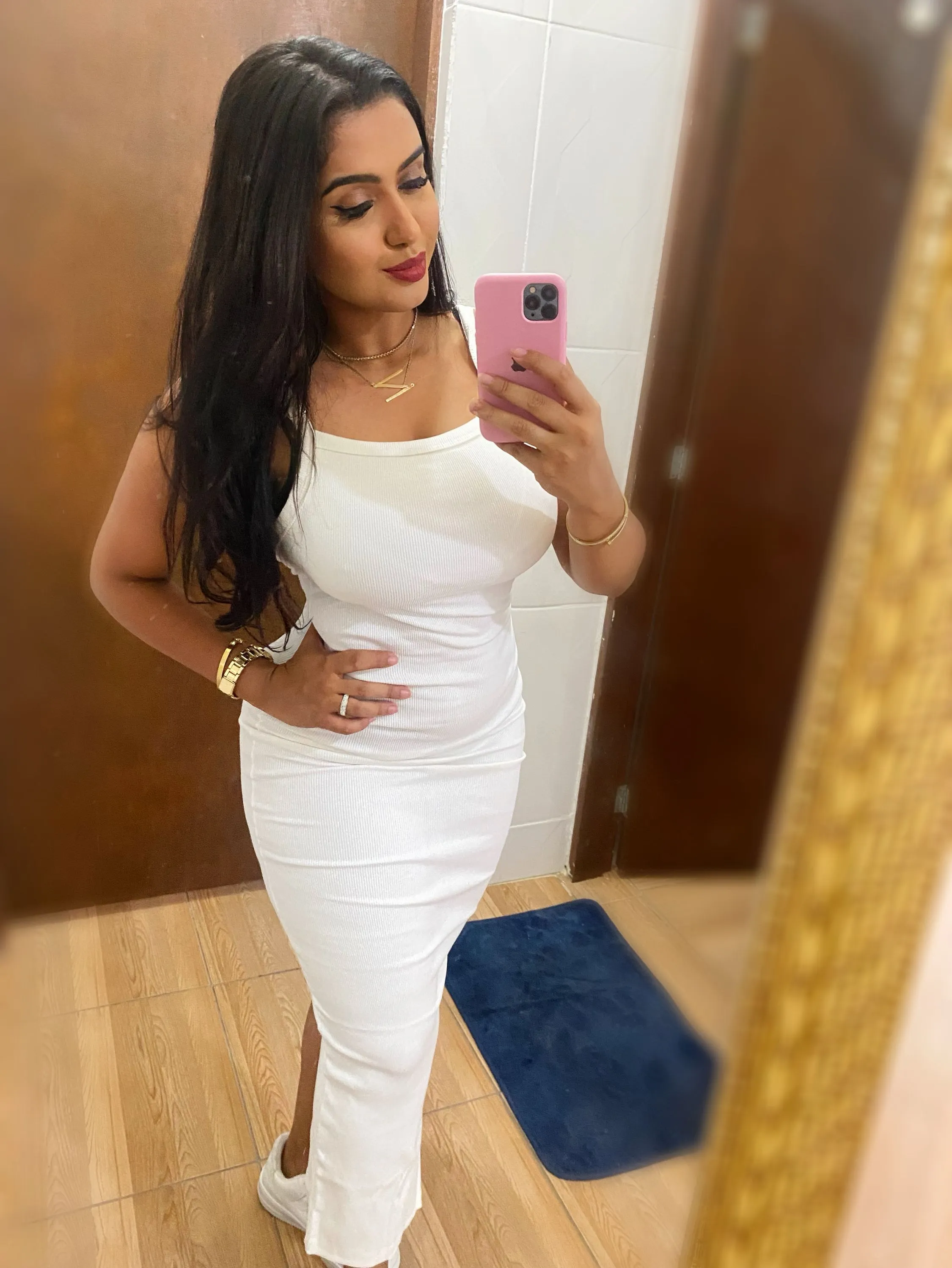 Vestido longo Ribana