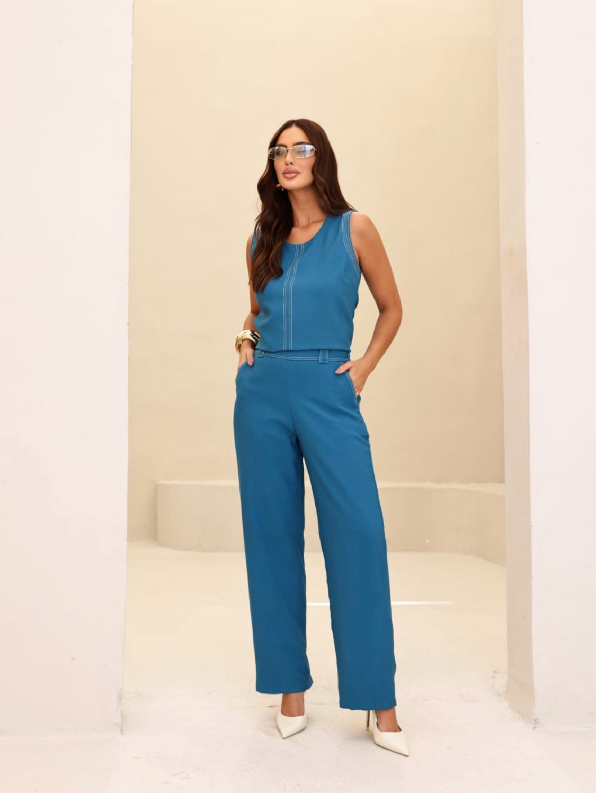 Conjunto regata e calça Dg