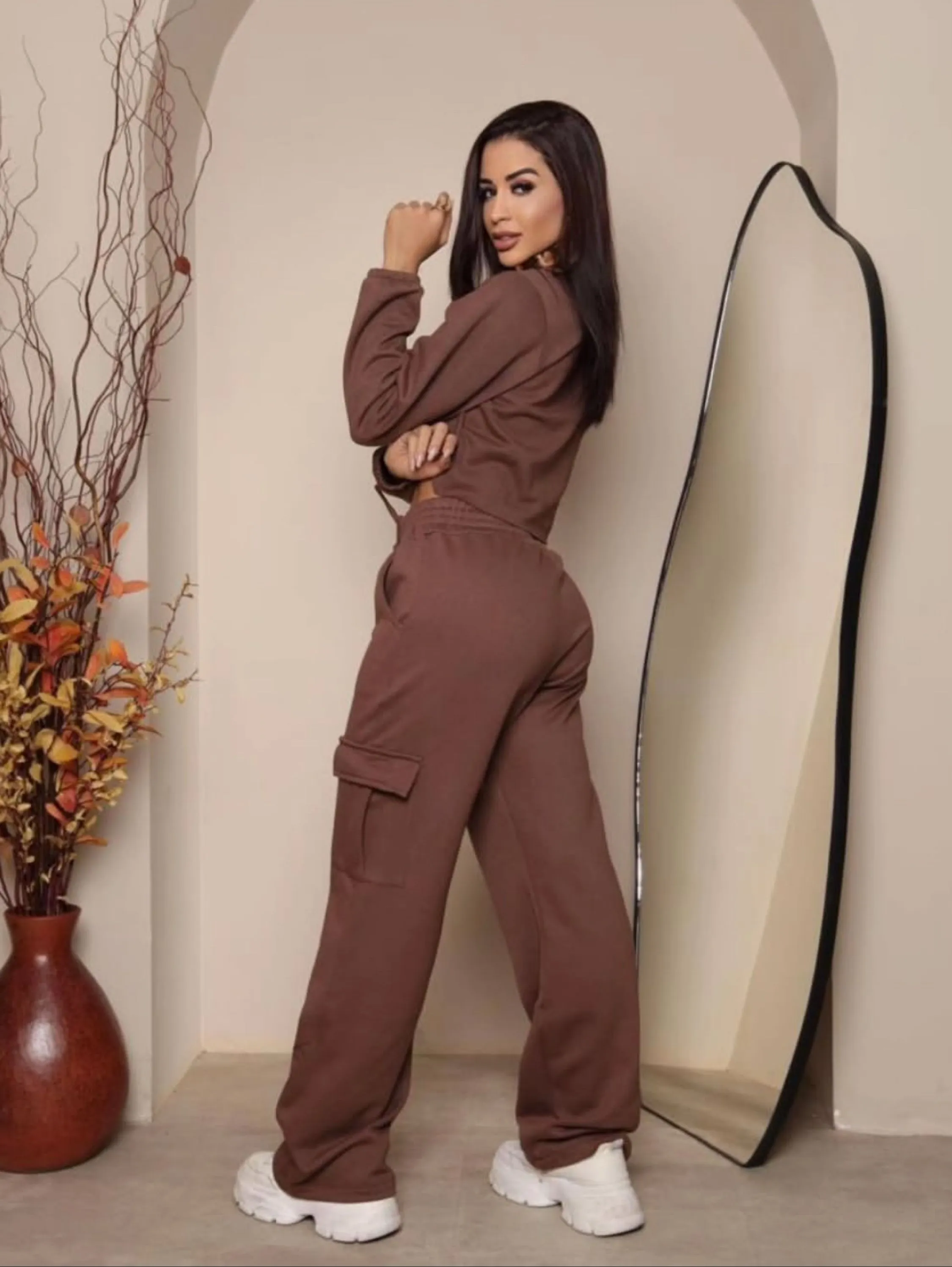 Conjunto moletom cargo