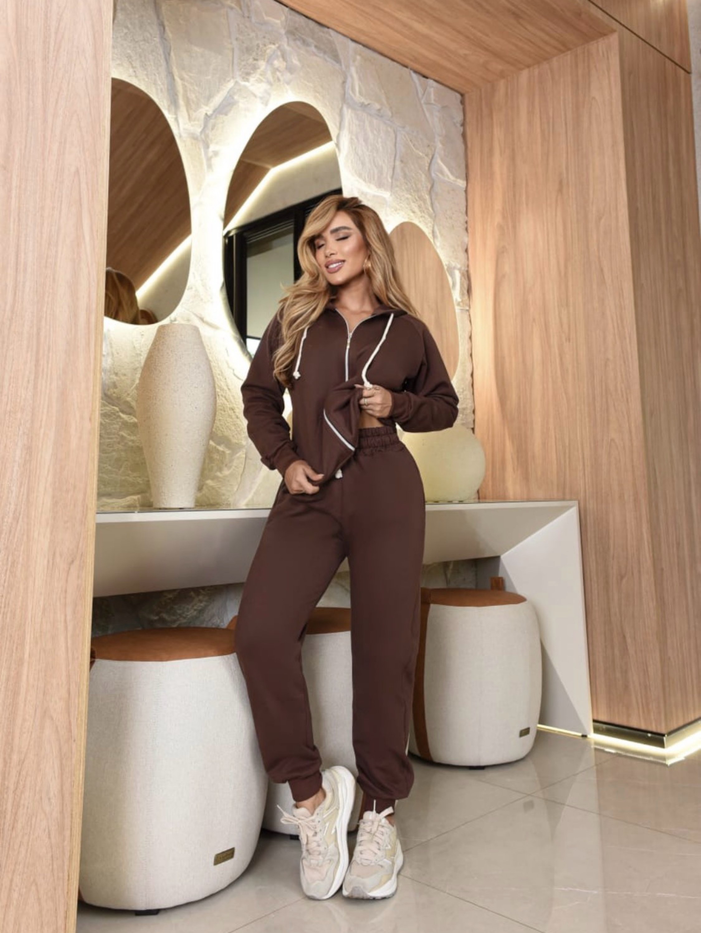 Conjunto moletom Ziper