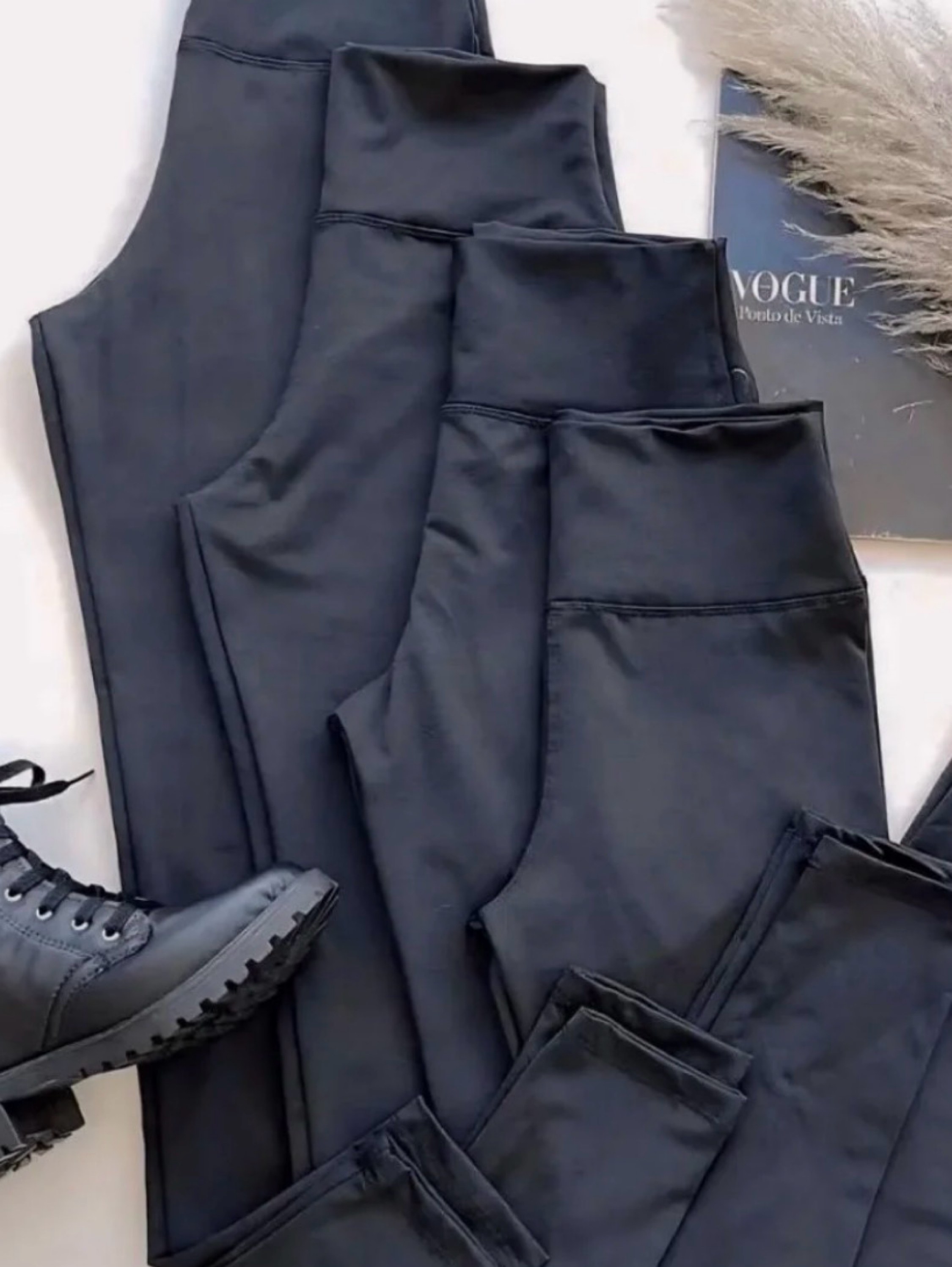 Calça legging FLANELADA