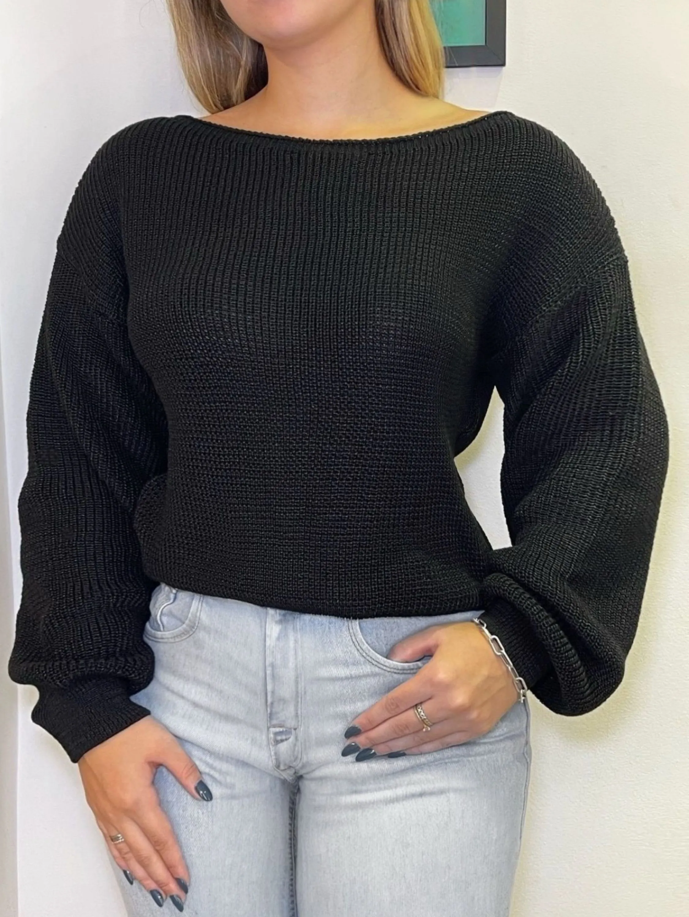 Blusa tricot