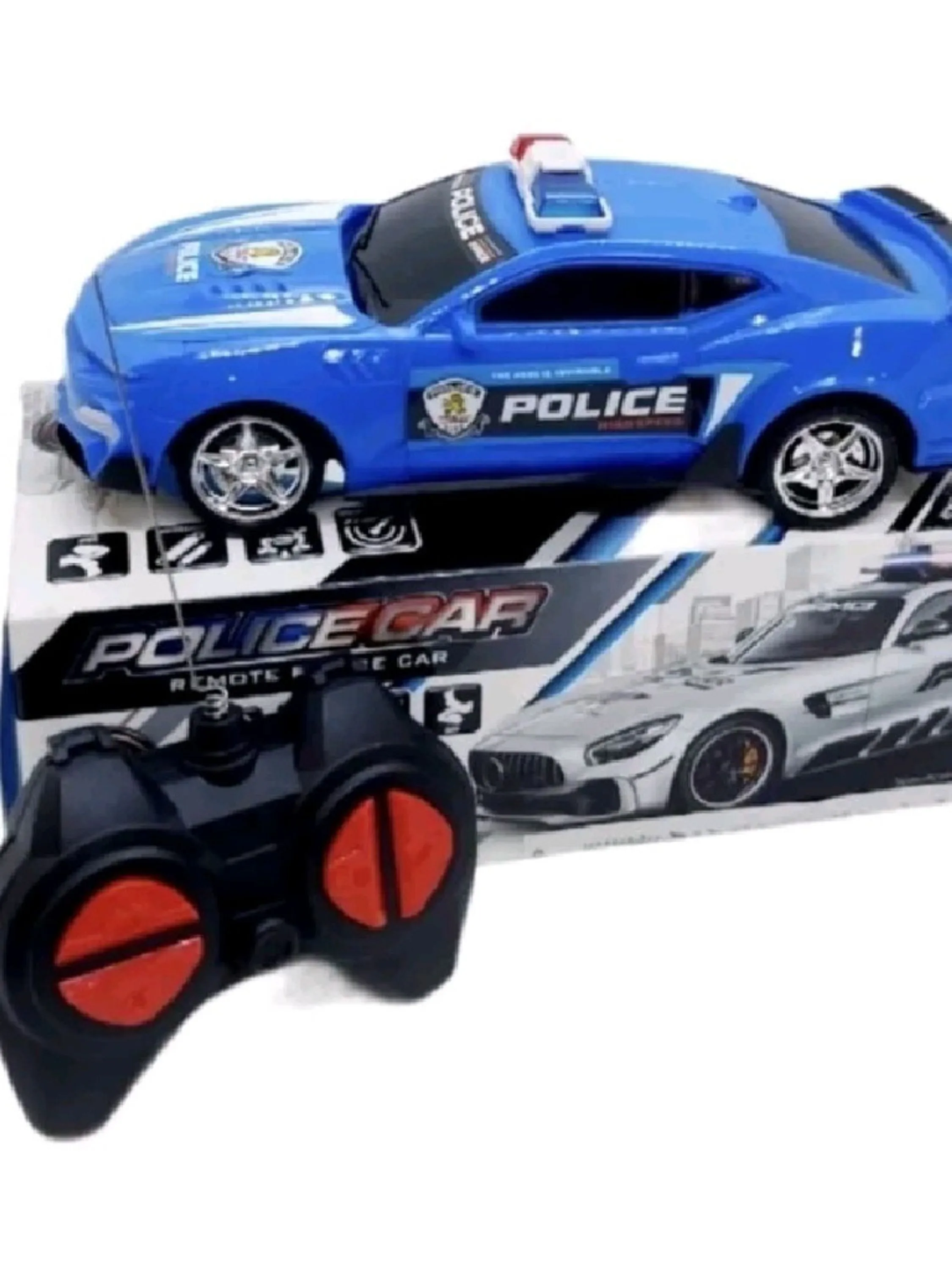 Brinquedo: Carro de controle remoto, cores aleatórias