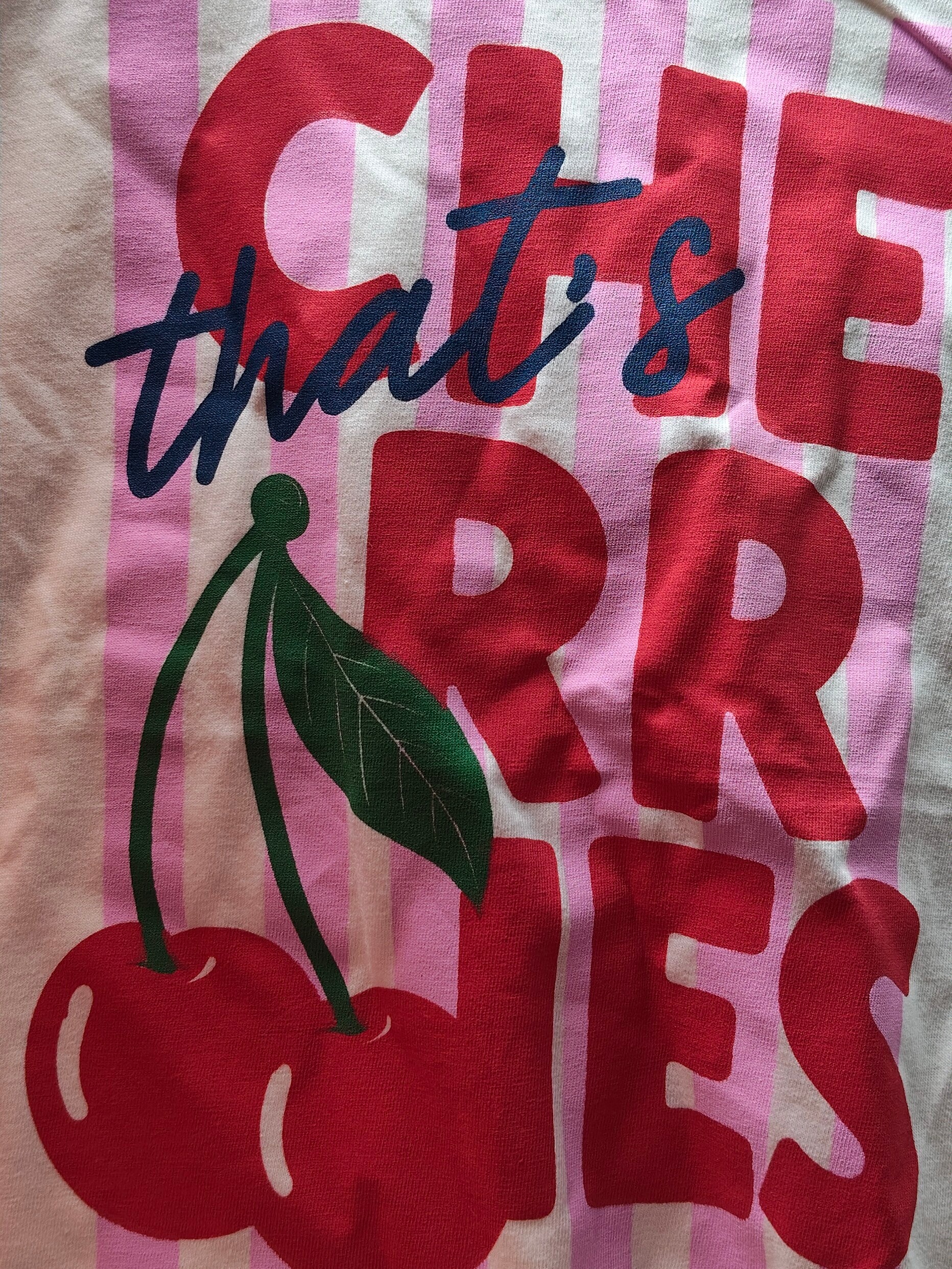 T-shirt em algodão