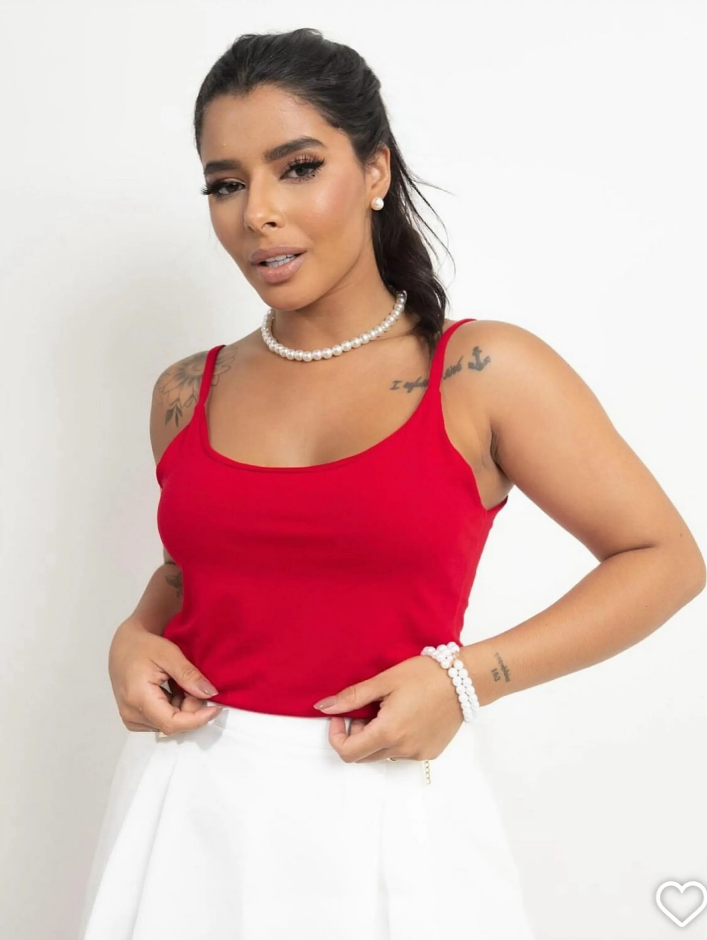Blusa de alcinha