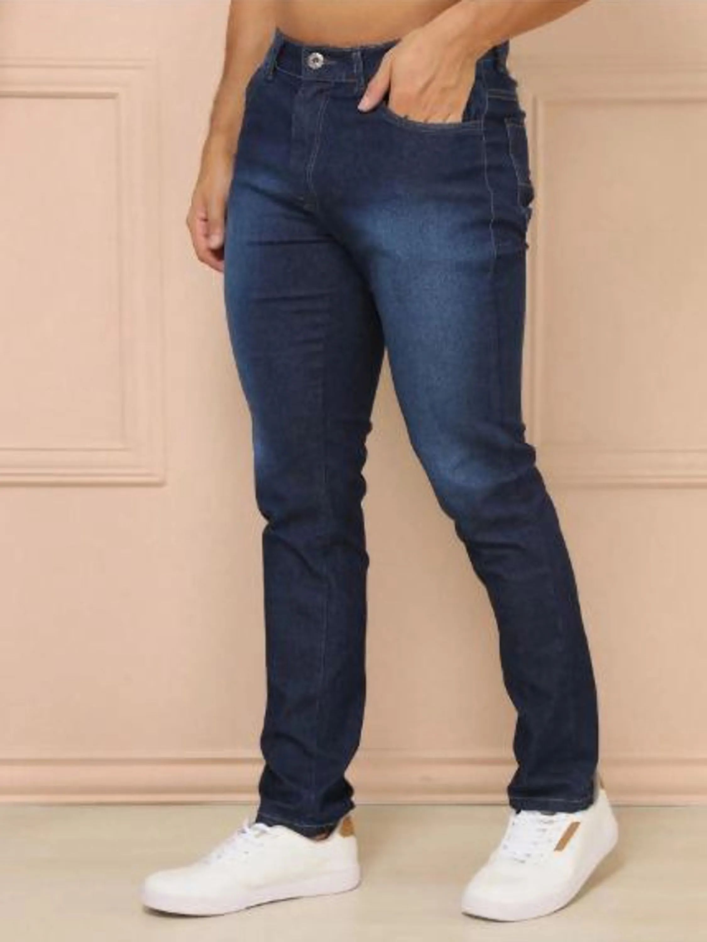Calça Jeans Escura  Casual