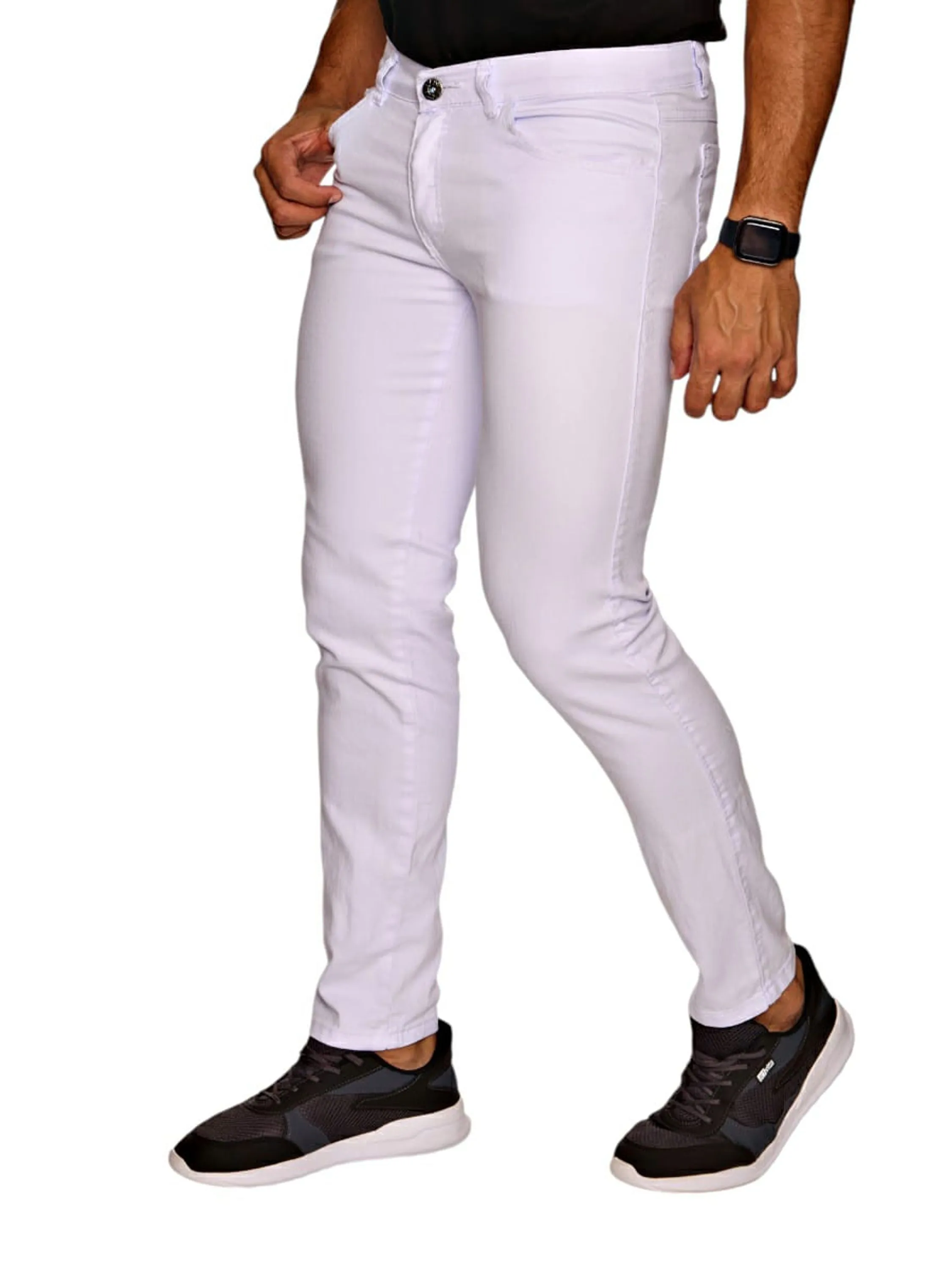Calça Sarja Masculina Elegante