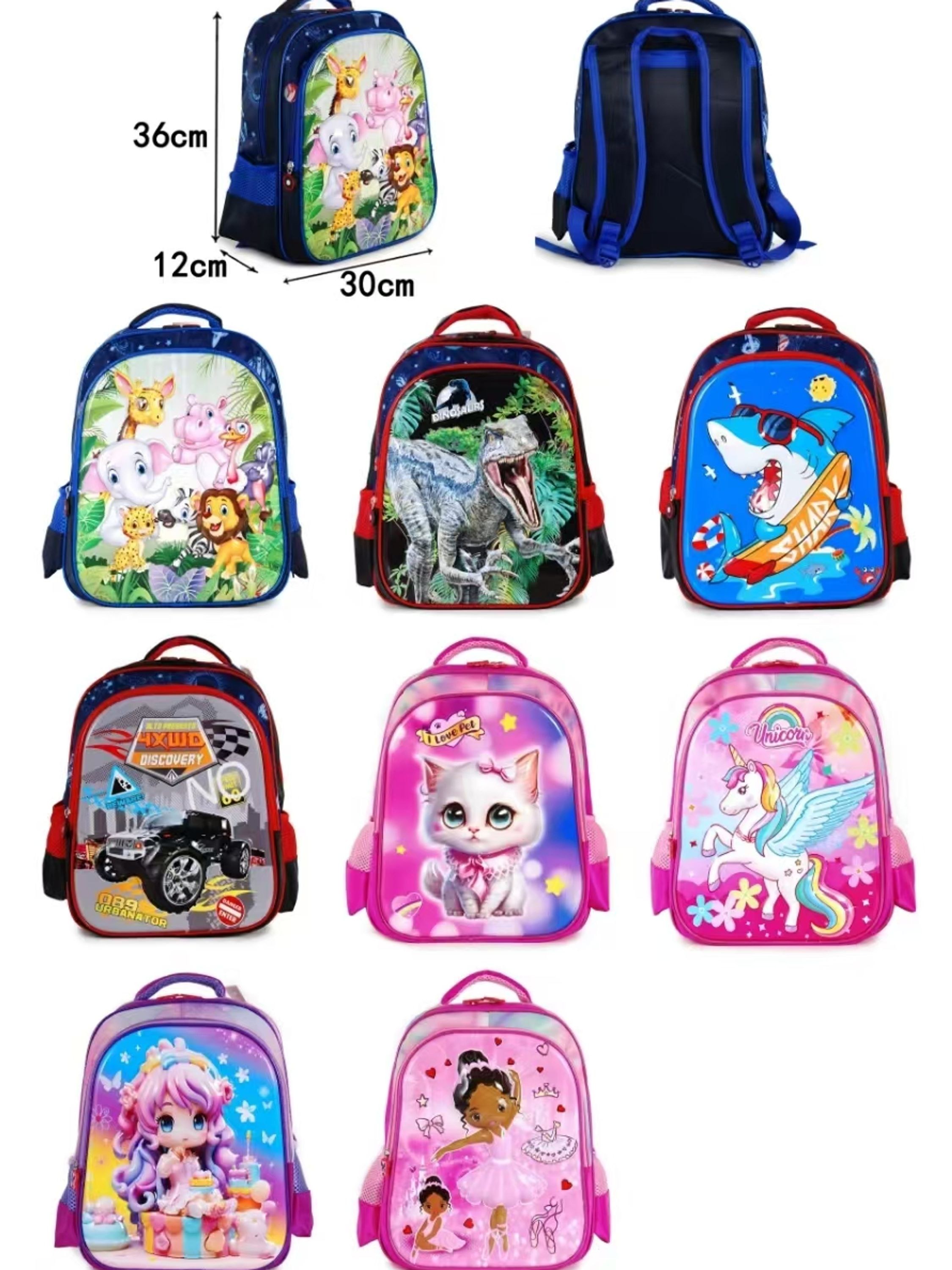 Mochila Infantil com desenho 1401