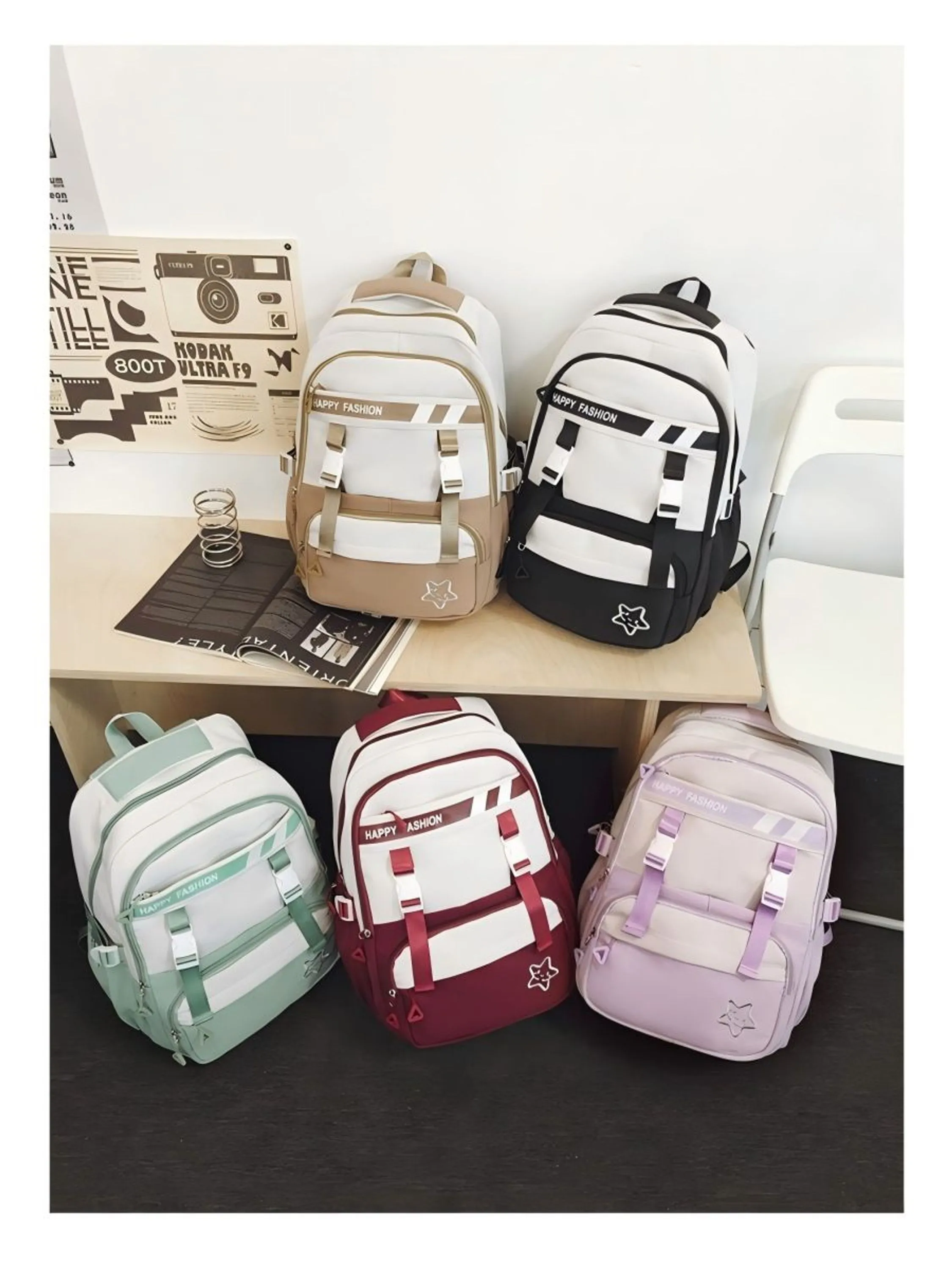 Mochila Escolar Anti-furto NotebookV Unisex W8009