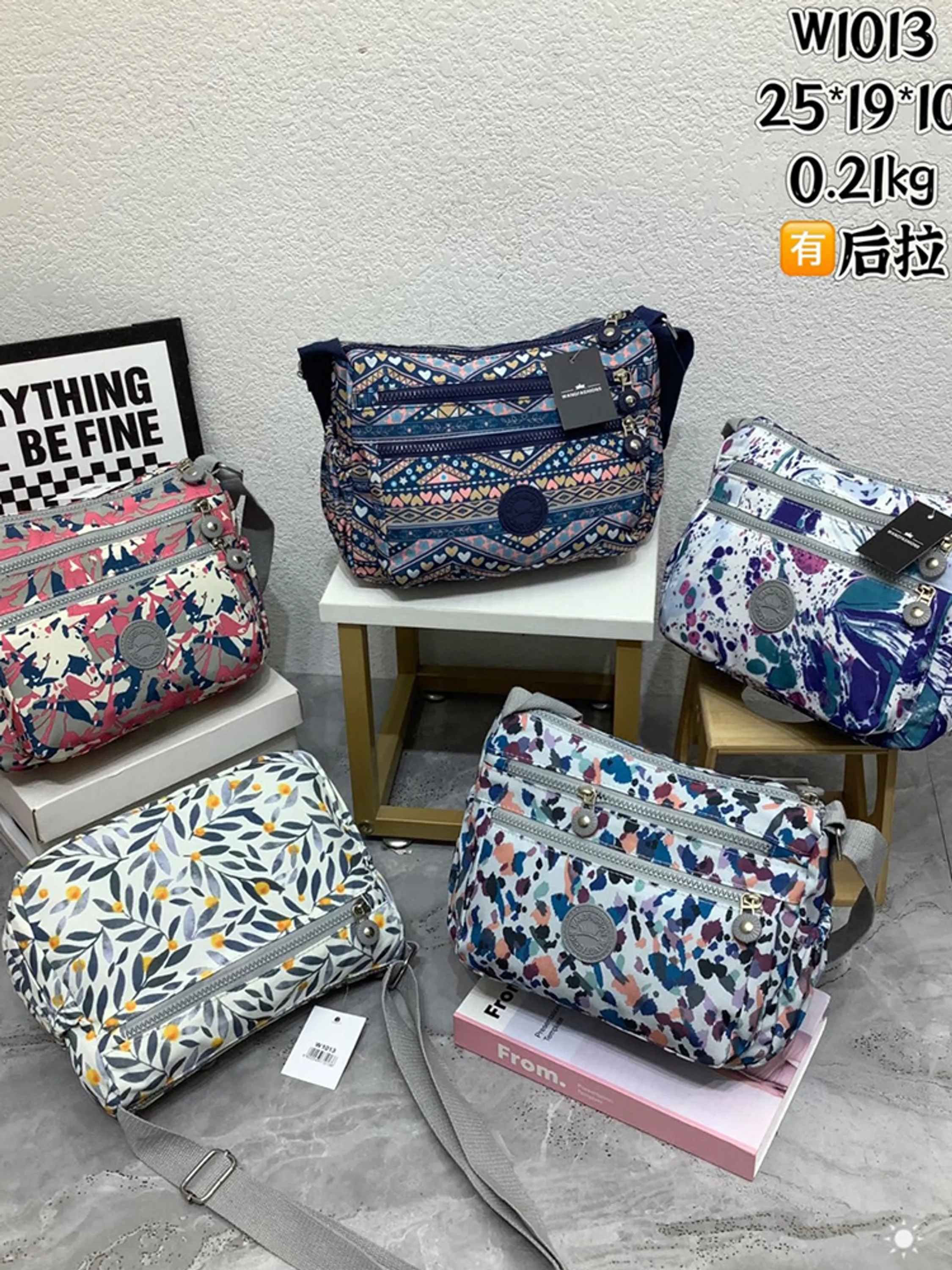 BOLSA FEMININA TRANVERSAL W1013