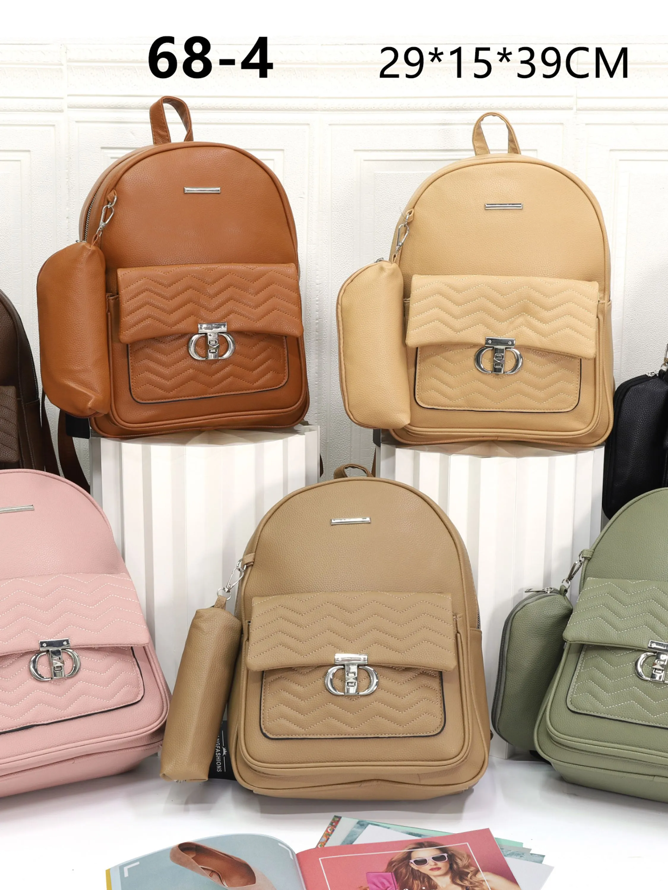 CAMELA BOLSA mochila com estojo 68-4