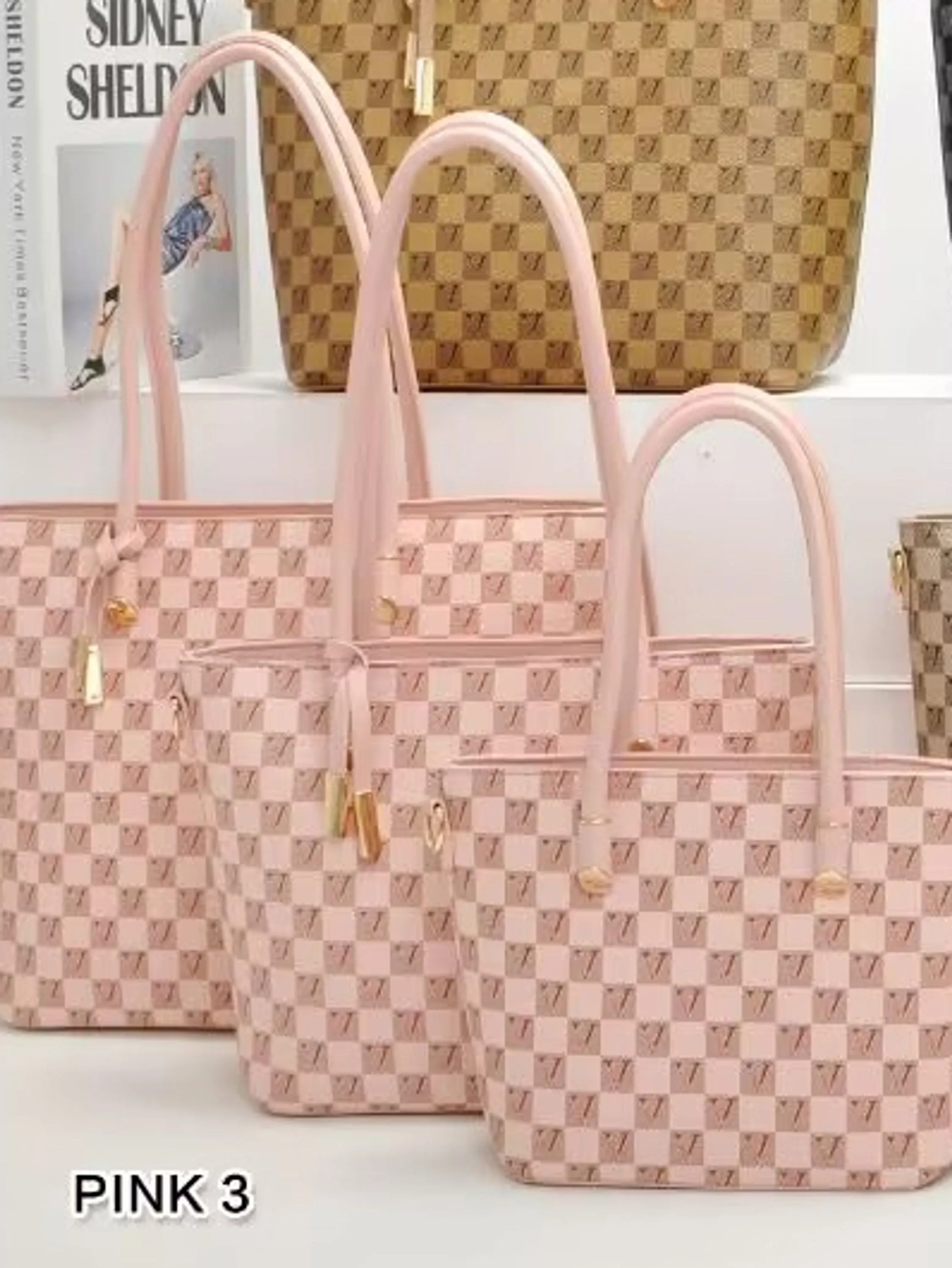 Kit 3 Peças Bolsa Saco C09